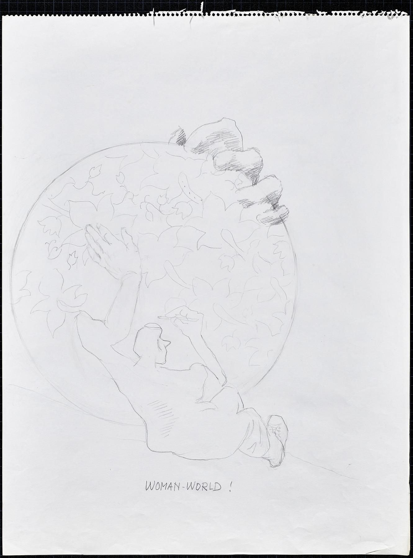 Maria Lassnig, Woman Power: Maria Lassnig in New York 1968-1980 at Petzel, photo 44