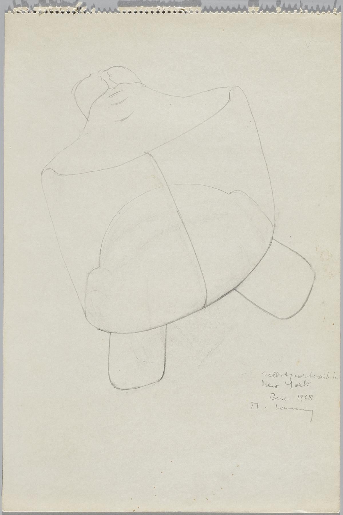 Maria Lassnig, Woman Power: Maria Lassnig in New York 1968-1980 at Petzel, photo 45