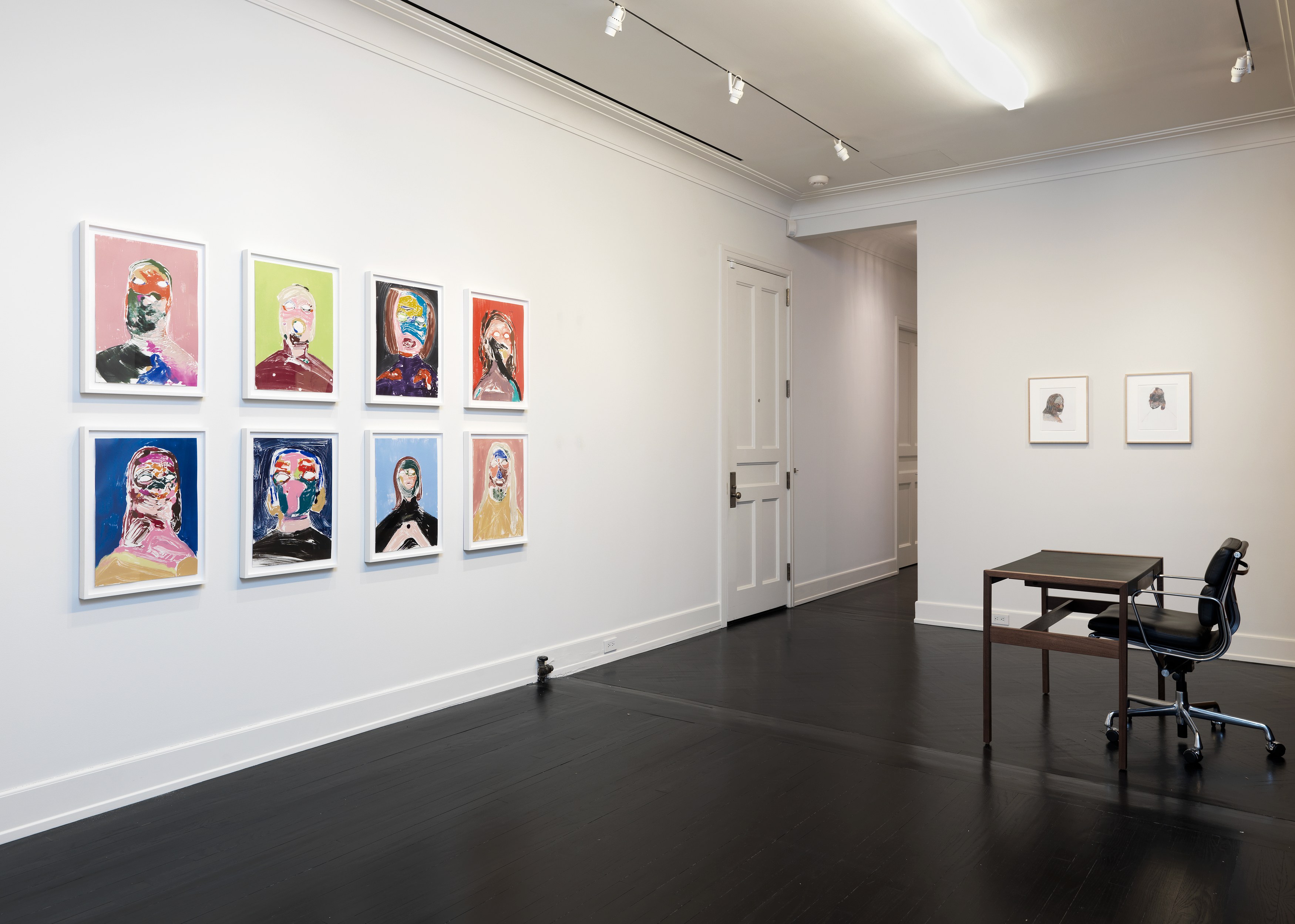 Nicola Tyson, Works on Paper at Petzel, photo 3