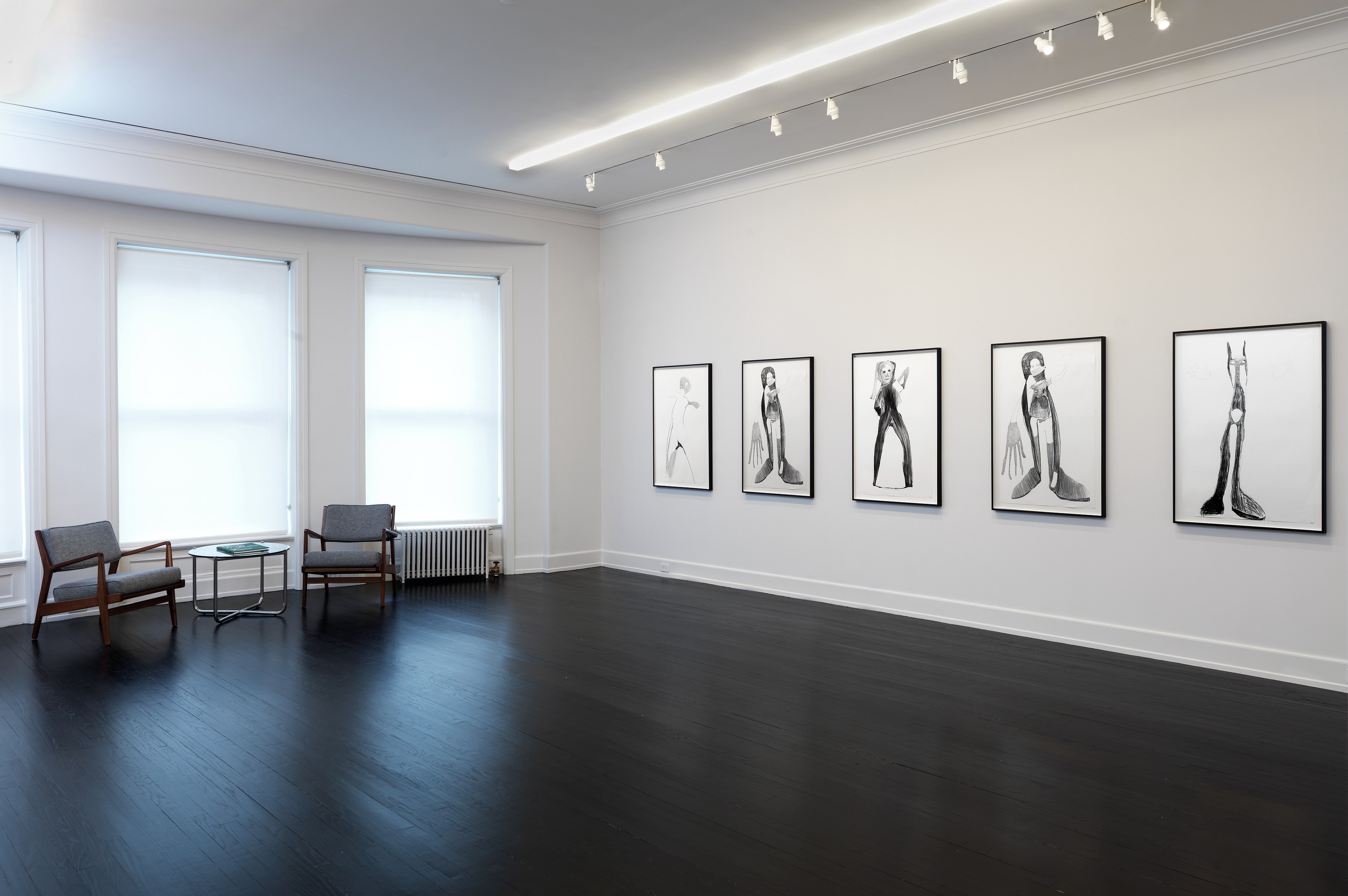 Nicola Tyson, Works on Paper at Petzel, photo 9
