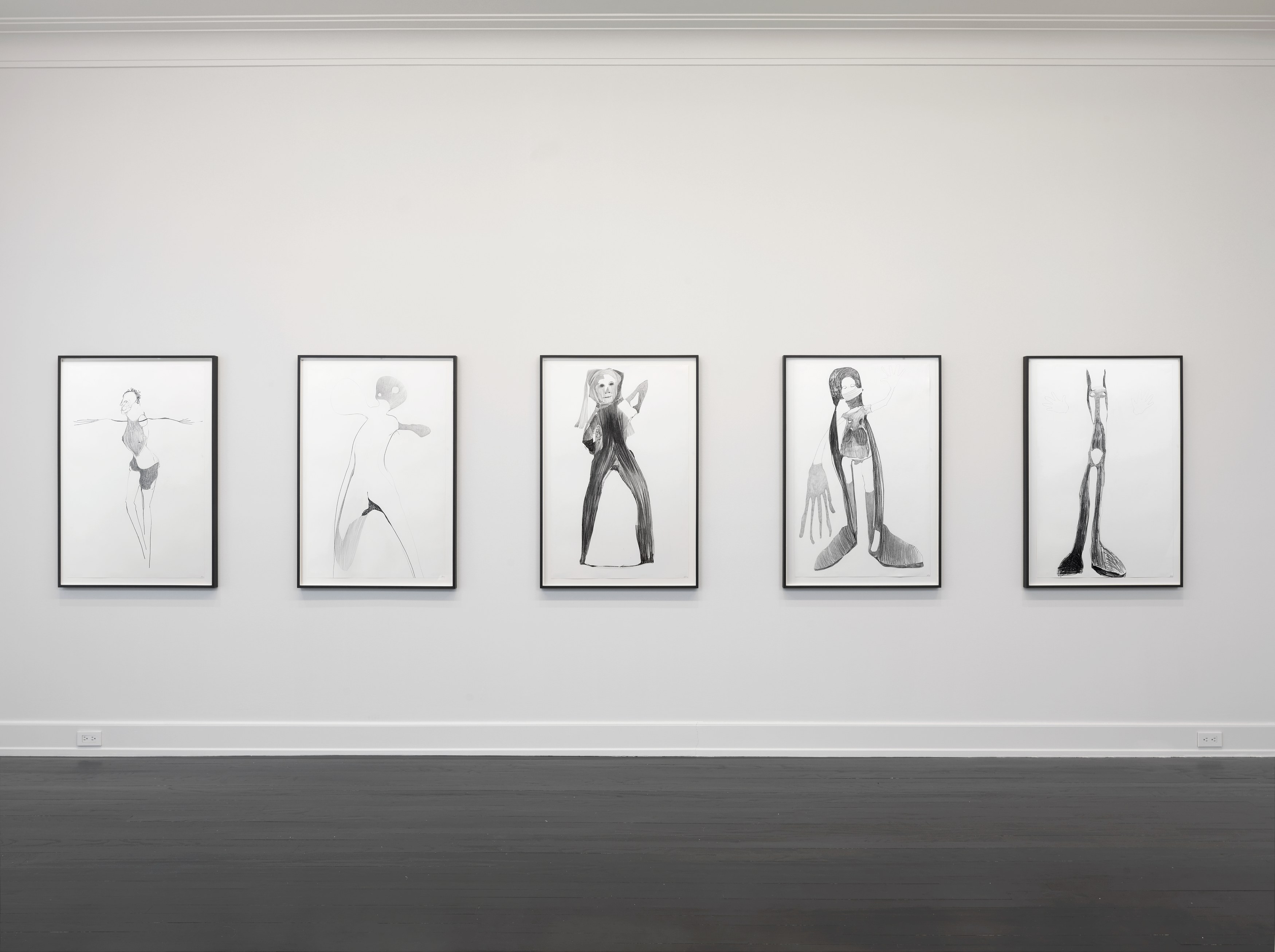 Nicola Tyson, Works on Paper at Petzel, photo 10