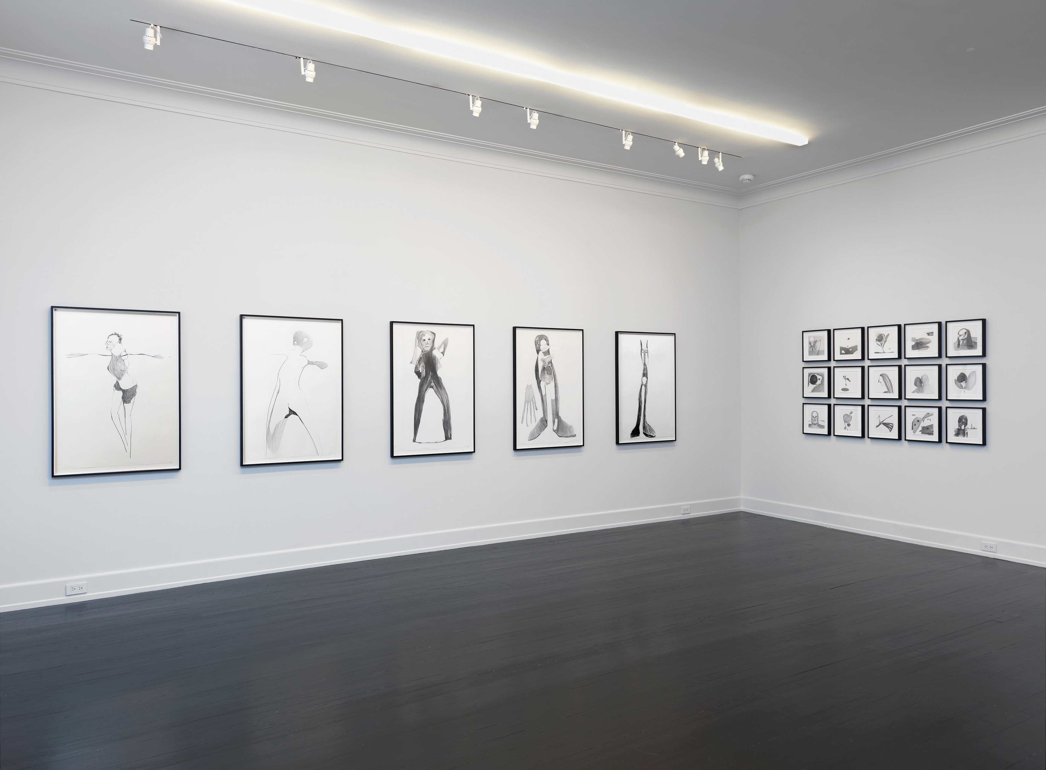 Nicola Tyson, Works on Paper at Petzel, photo 11
