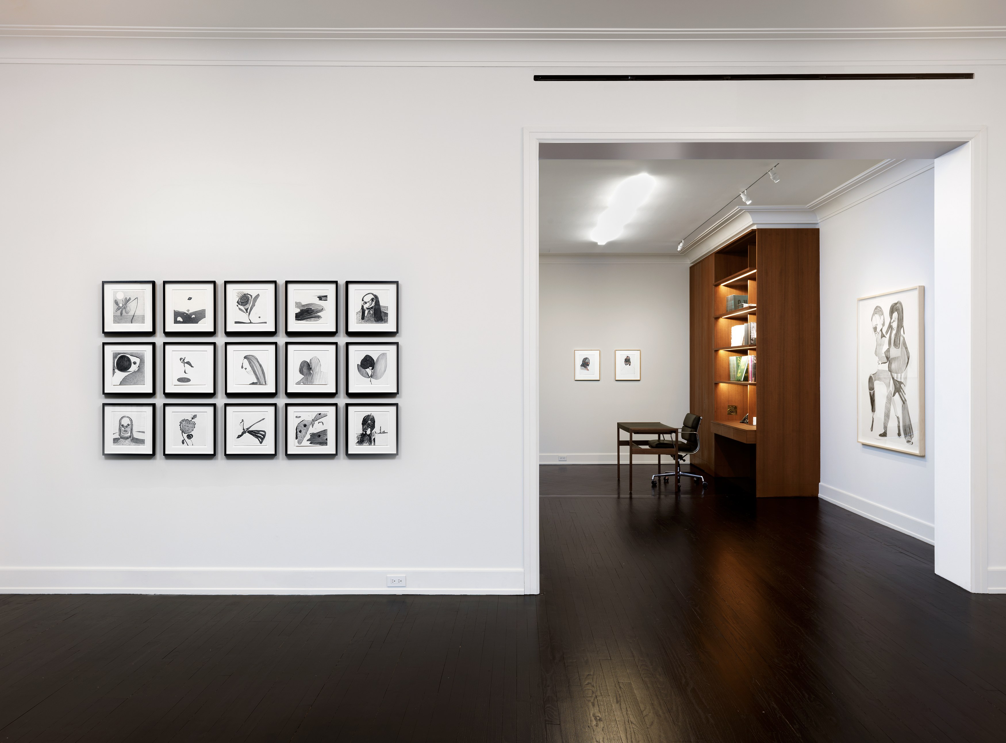 Nicola Tyson, Works on Paper at Petzel, photo 13