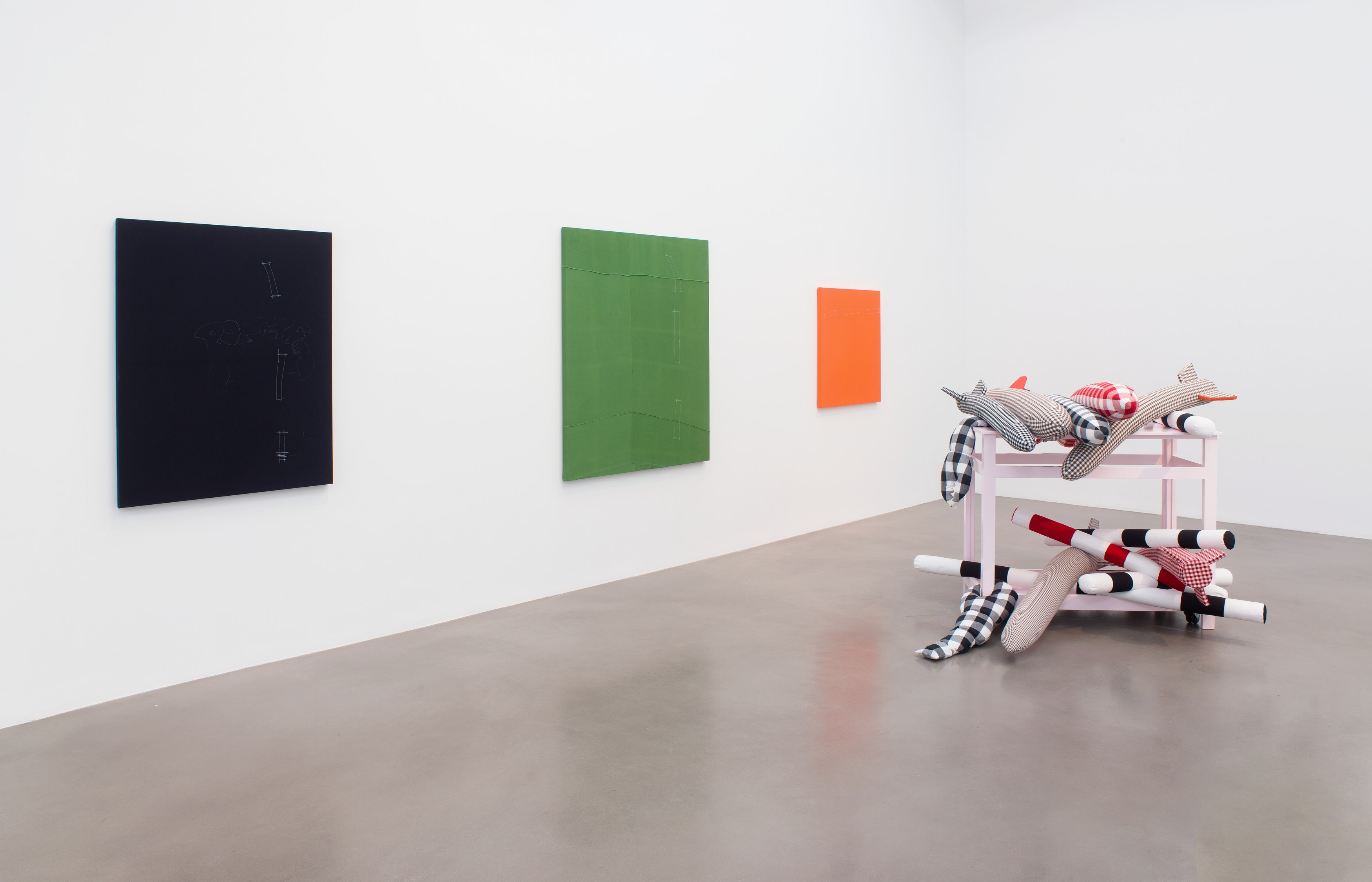 Cosima von Bonin, WHAT IF IT BARKS? Featuring AUTHORITY PURÉE at Petzel, photo 3