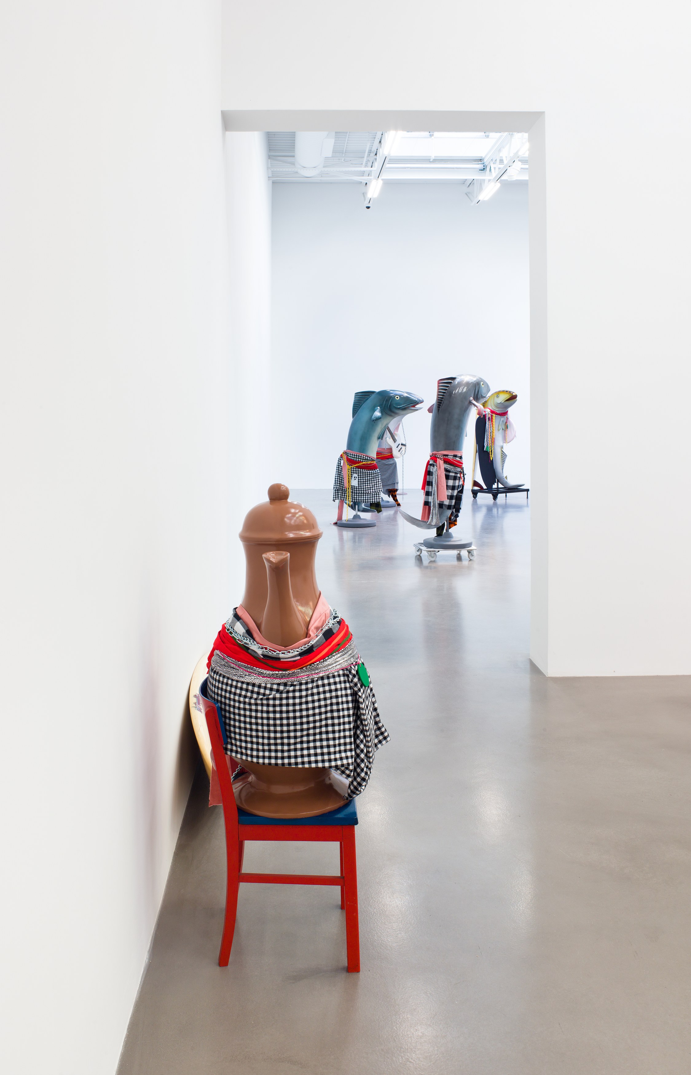 Cosima von Bonin, WHAT IF IT BARKS? Featuring AUTHORITY PURÉE at Petzel, photo 7