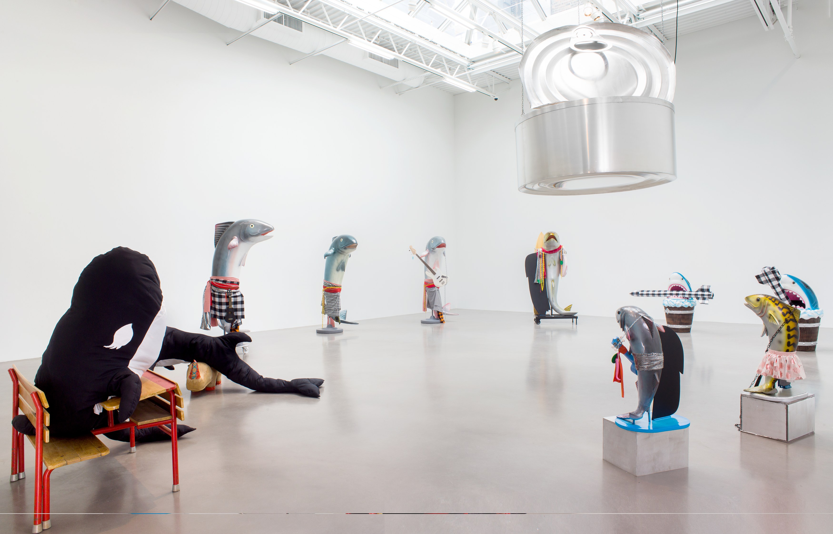 Cosima von Bonin, WHAT IF IT BARKS? Featuring AUTHORITY PURÉE at Petzel, photo 9