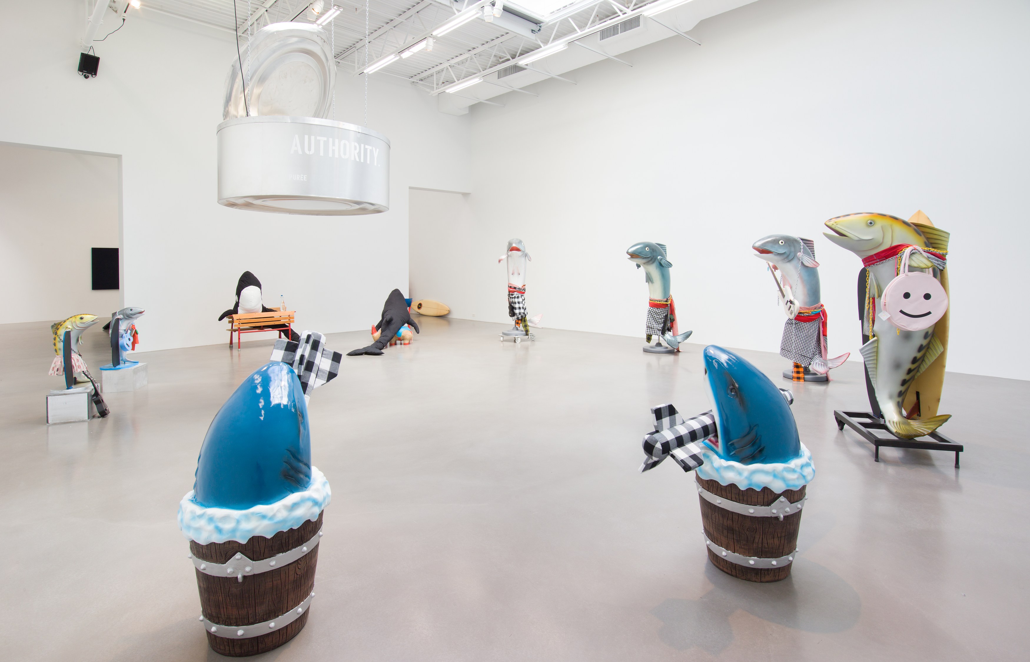 Cosima von Bonin, WHAT IF IT BARKS? Featuring AUTHORITY PURÉE at Petzel, photo 10