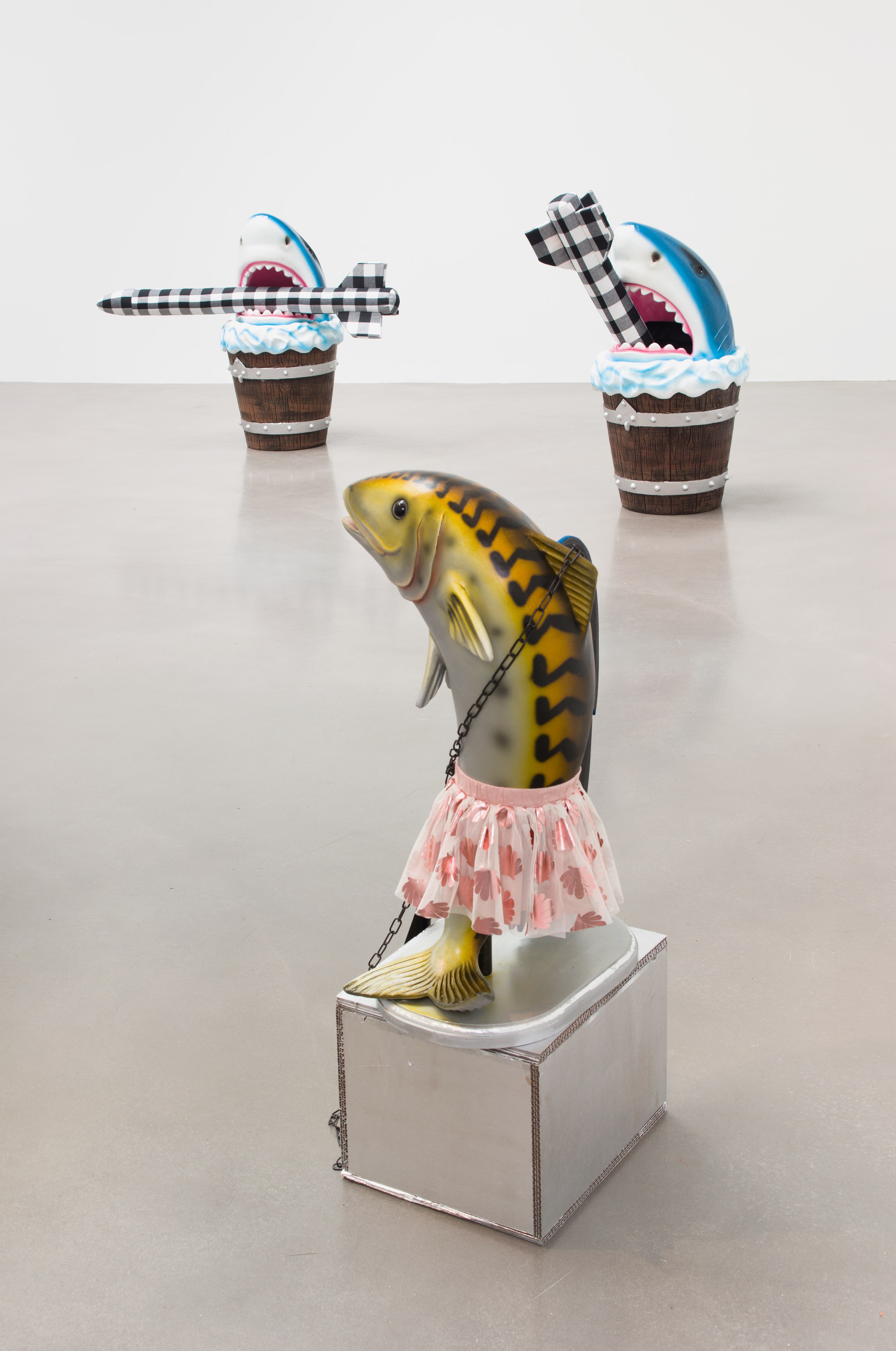 Cosima von Bonin, WHAT IF IT BARKS? Featuring AUTHORITY PURÉE at Petzel, photo 12