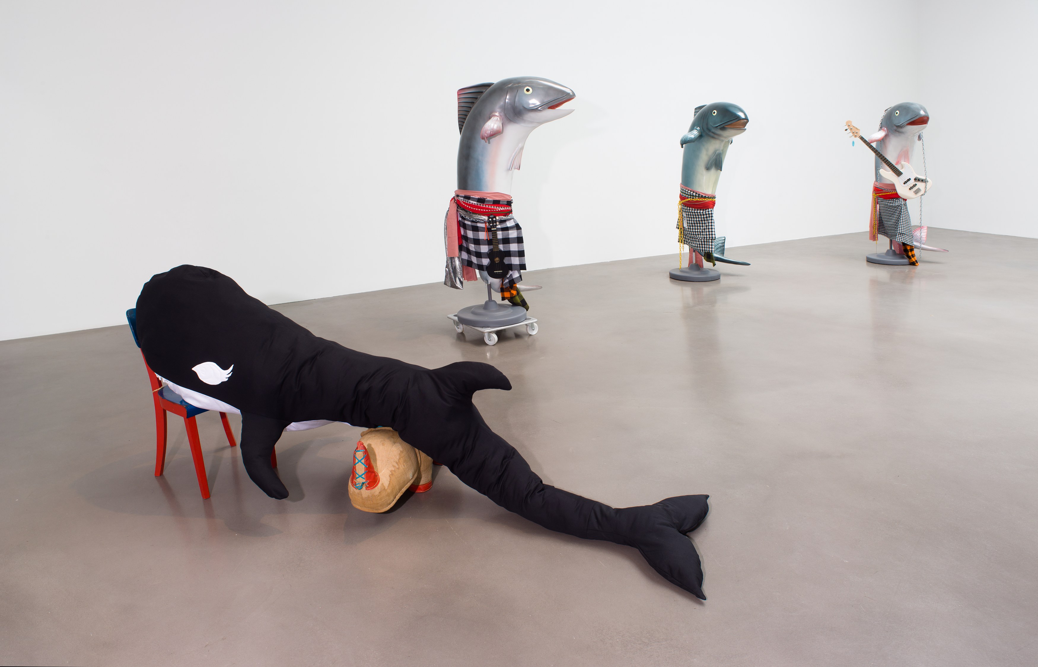 Cosima von Bonin, WHAT IF IT BARKS? Featuring AUTHORITY PURÉE at Petzel, photo 16