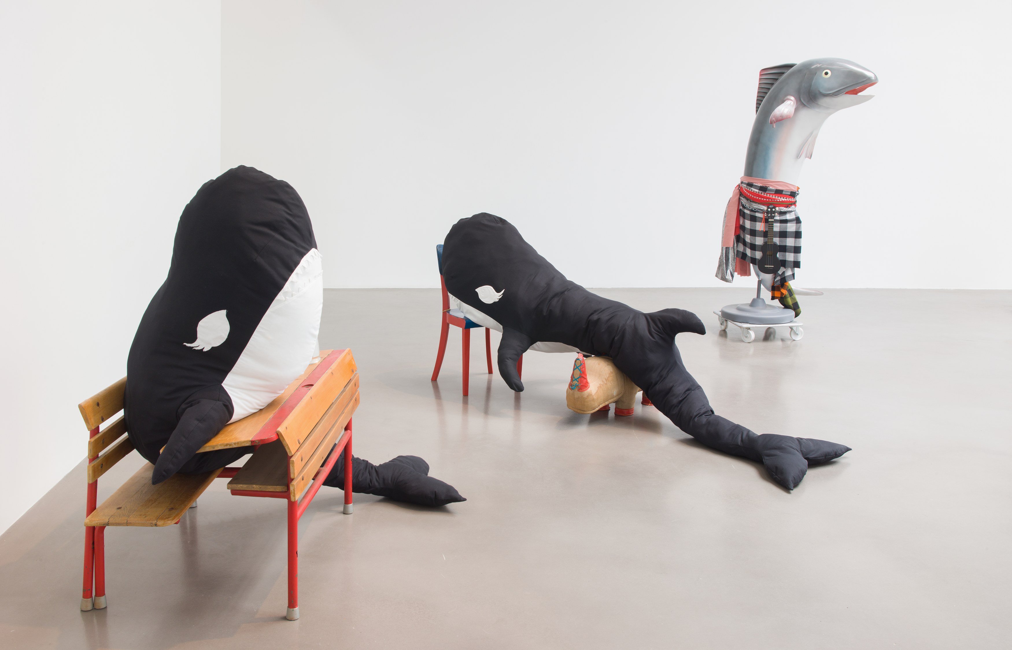 Cosima von Bonin, WHAT IF IT BARKS? Featuring AUTHORITY PURÉE at Petzel, photo 17