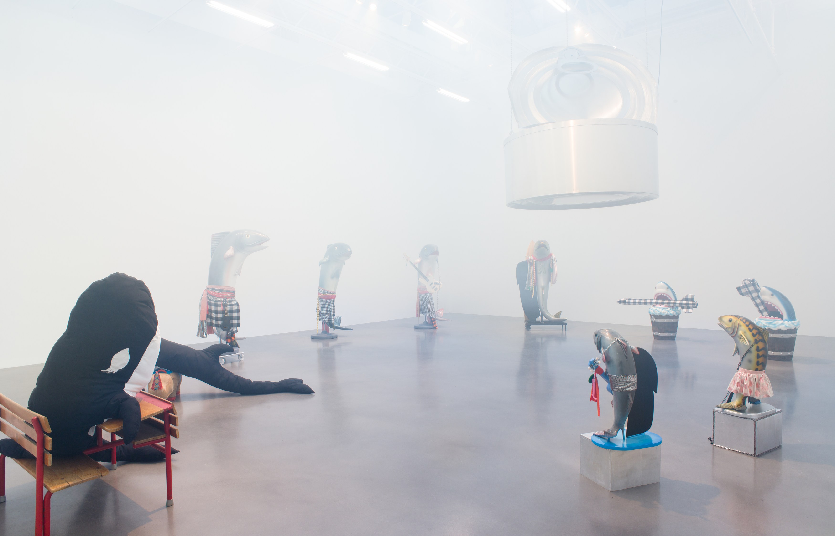 Cosima von Bonin, WHAT IF IT BARKS? Featuring AUTHORITY PURÉE at Petzel, photo 19
