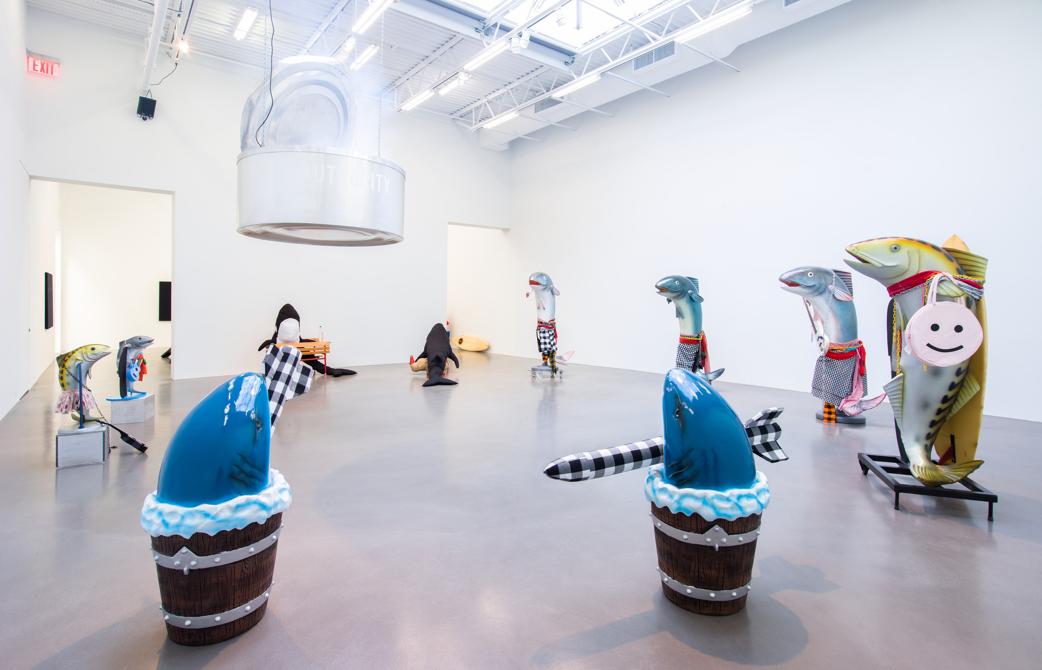 Cosima von Bonin, WHAT IF IT BARKS? Featuring AUTHORITY PURÉE at Petzel, photo 21