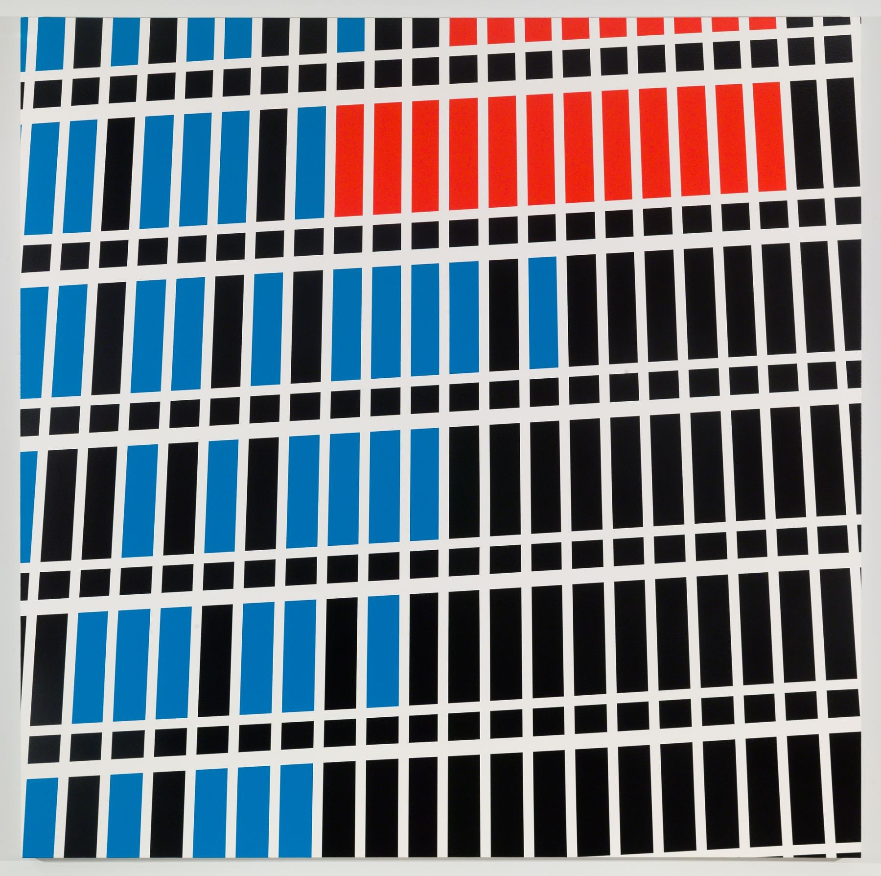 Sarah Morris, Midtown Paintings: 1998–2001 at Petzel, photo 15
