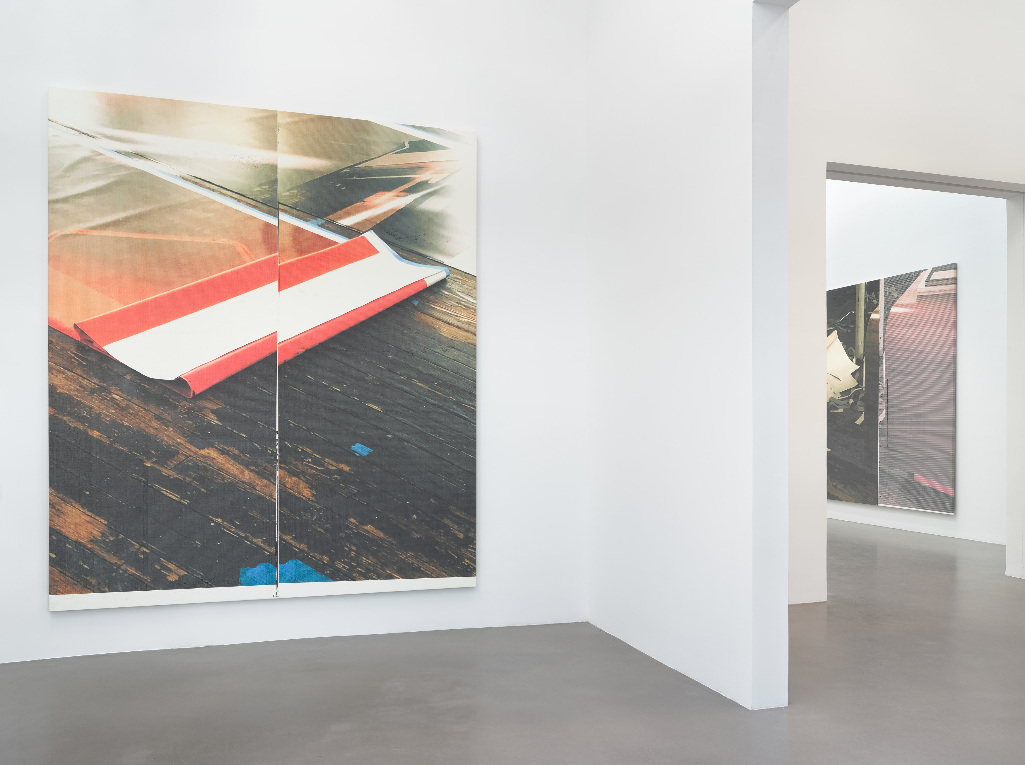 Wade Guyton, Patagonia at Petzel, photo 2