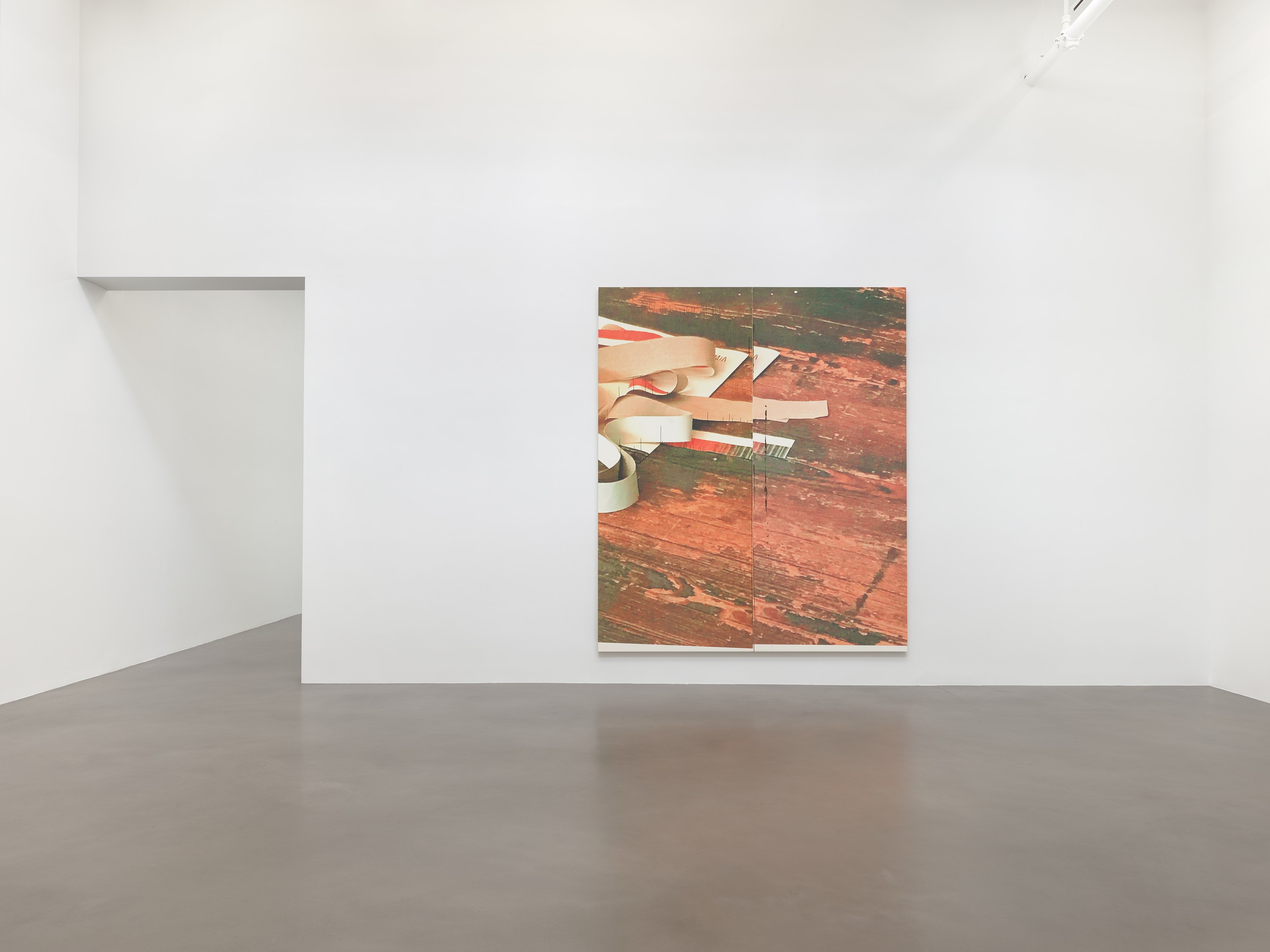 Wade Guyton, Patagonia at Petzel, photo 7