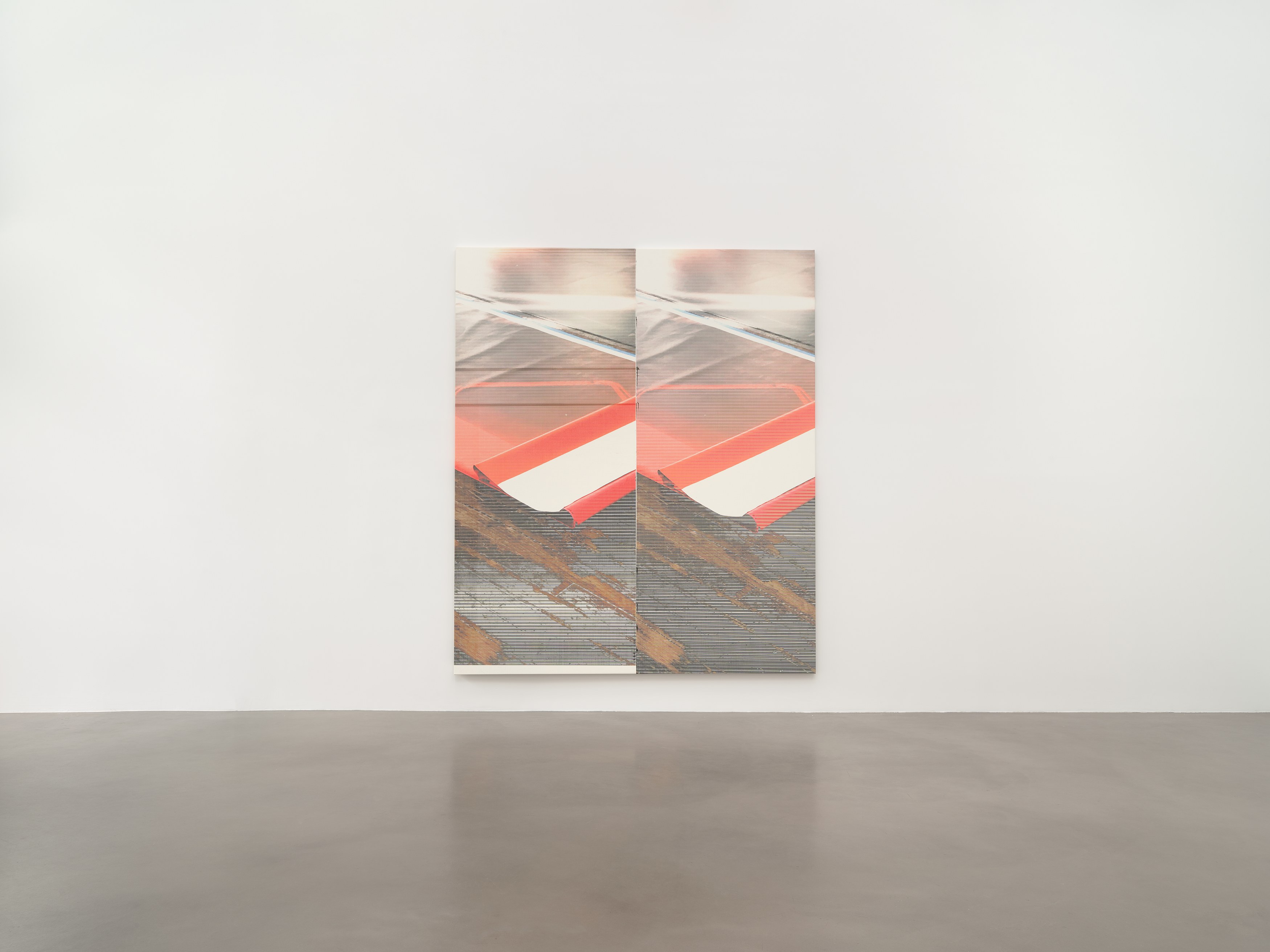 Wade Guyton, Patagonia at Petzel, photo 9