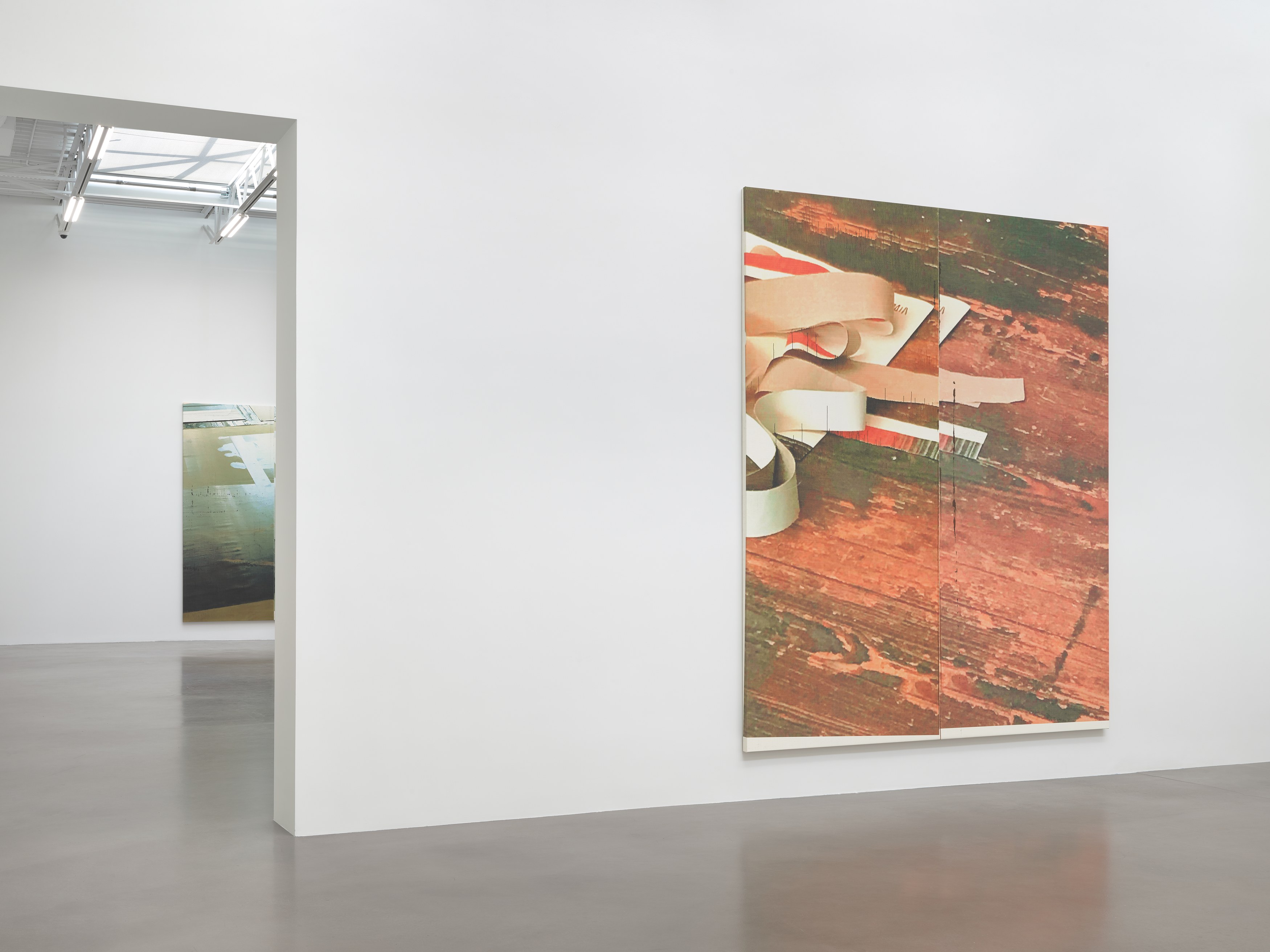 Wade Guyton, Patagonia at Petzel, photo 12
