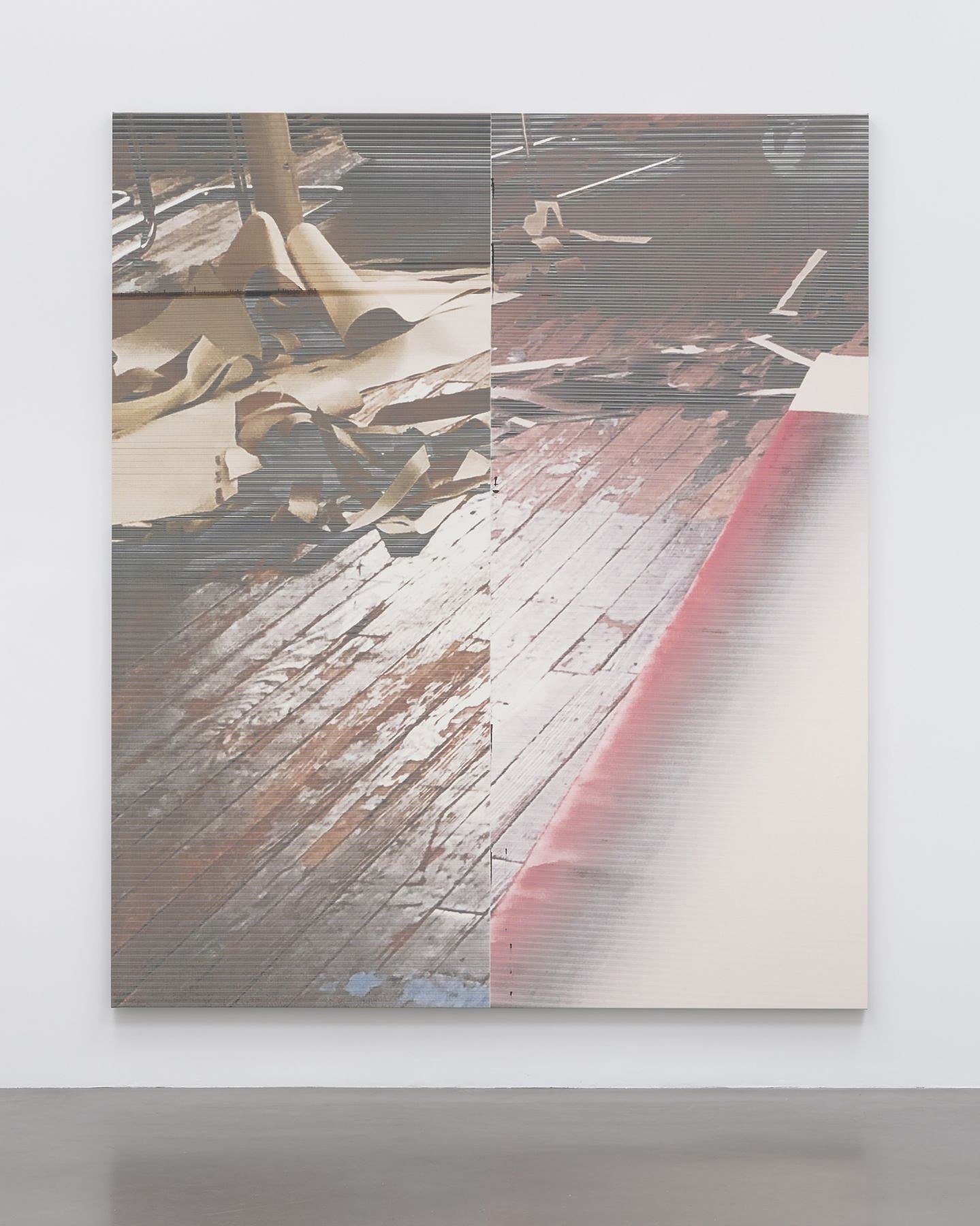 Wade Guyton, Patagonia at Petzel, photo 19