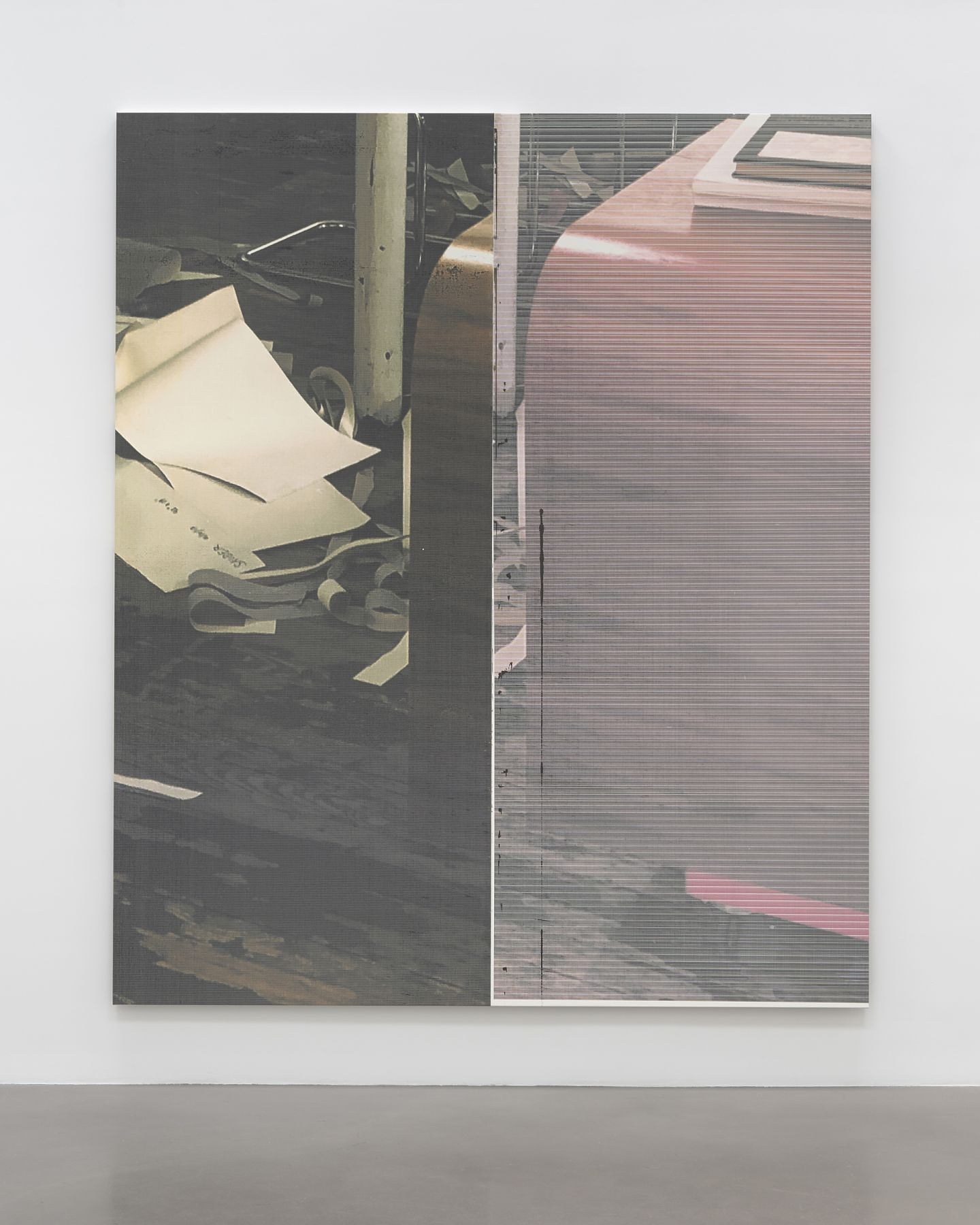 Wade Guyton, Patagonia at Petzel, photo 22