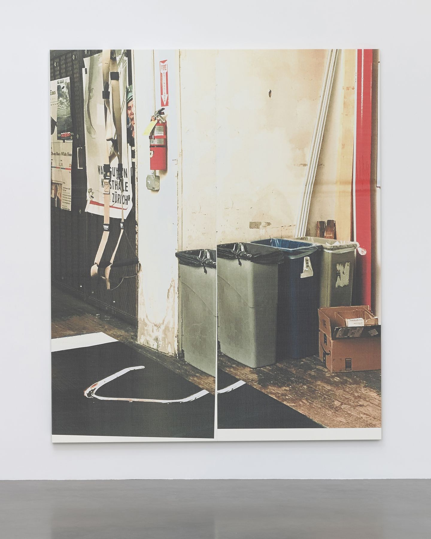 Wade Guyton, Patagonia at Petzel, photo 23