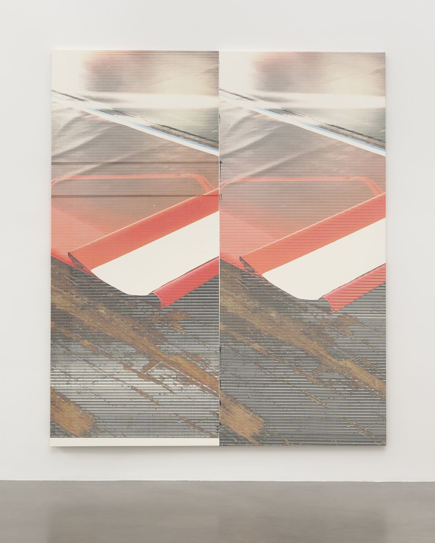 Wade Guyton, Patagonia at Petzel, photo 26