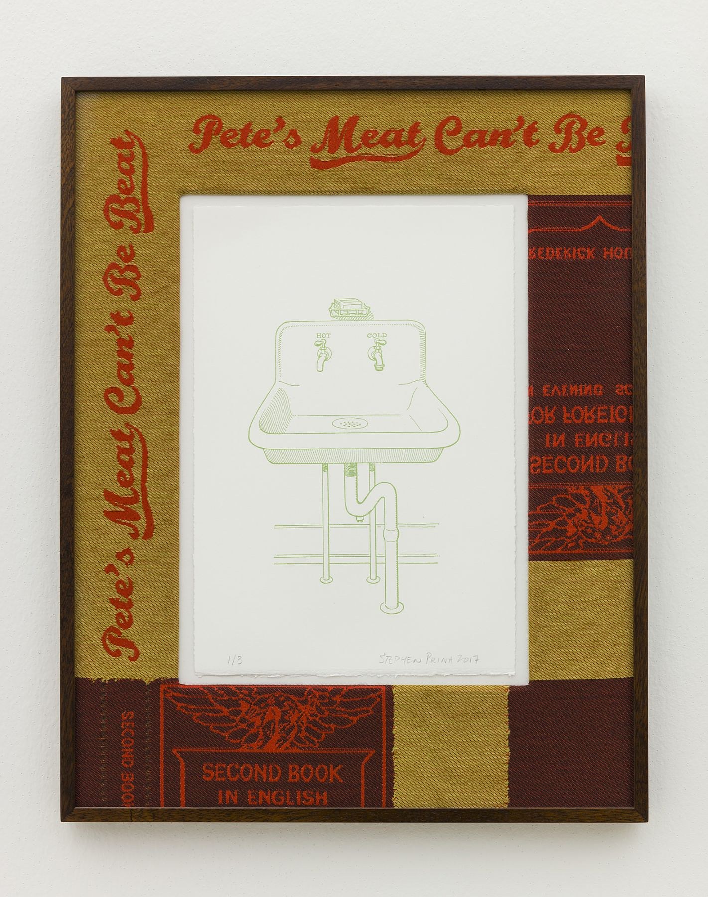 Stephen Prina, English for Foreigners (abridged) at Petzel, photo 18