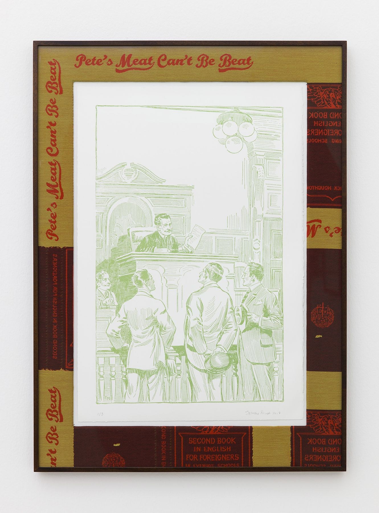 Stephen Prina, English for Foreigners (abridged) at Petzel, photo 37