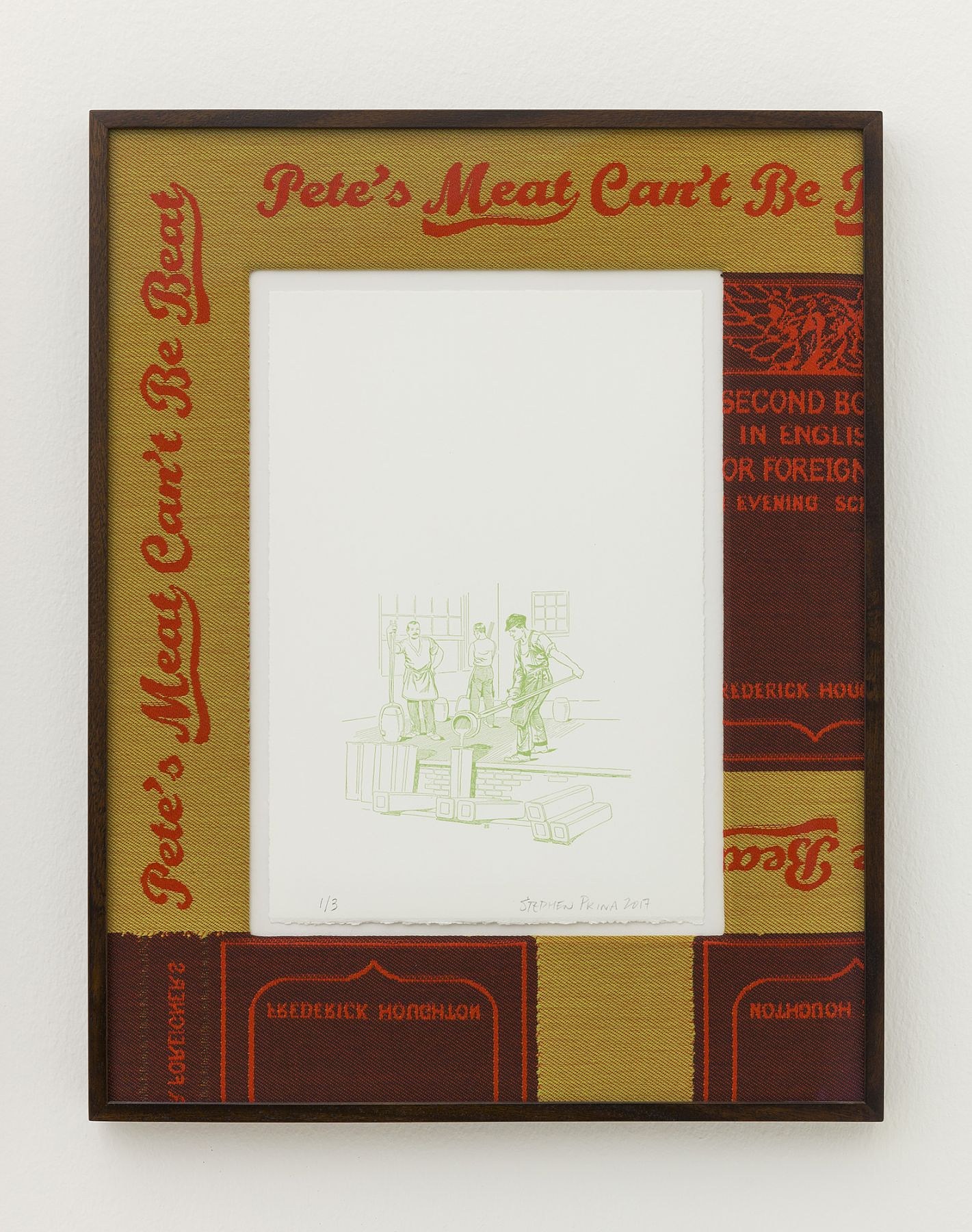 Stephen Prina, English for Foreigners (abridged) at Petzel, photo 56
