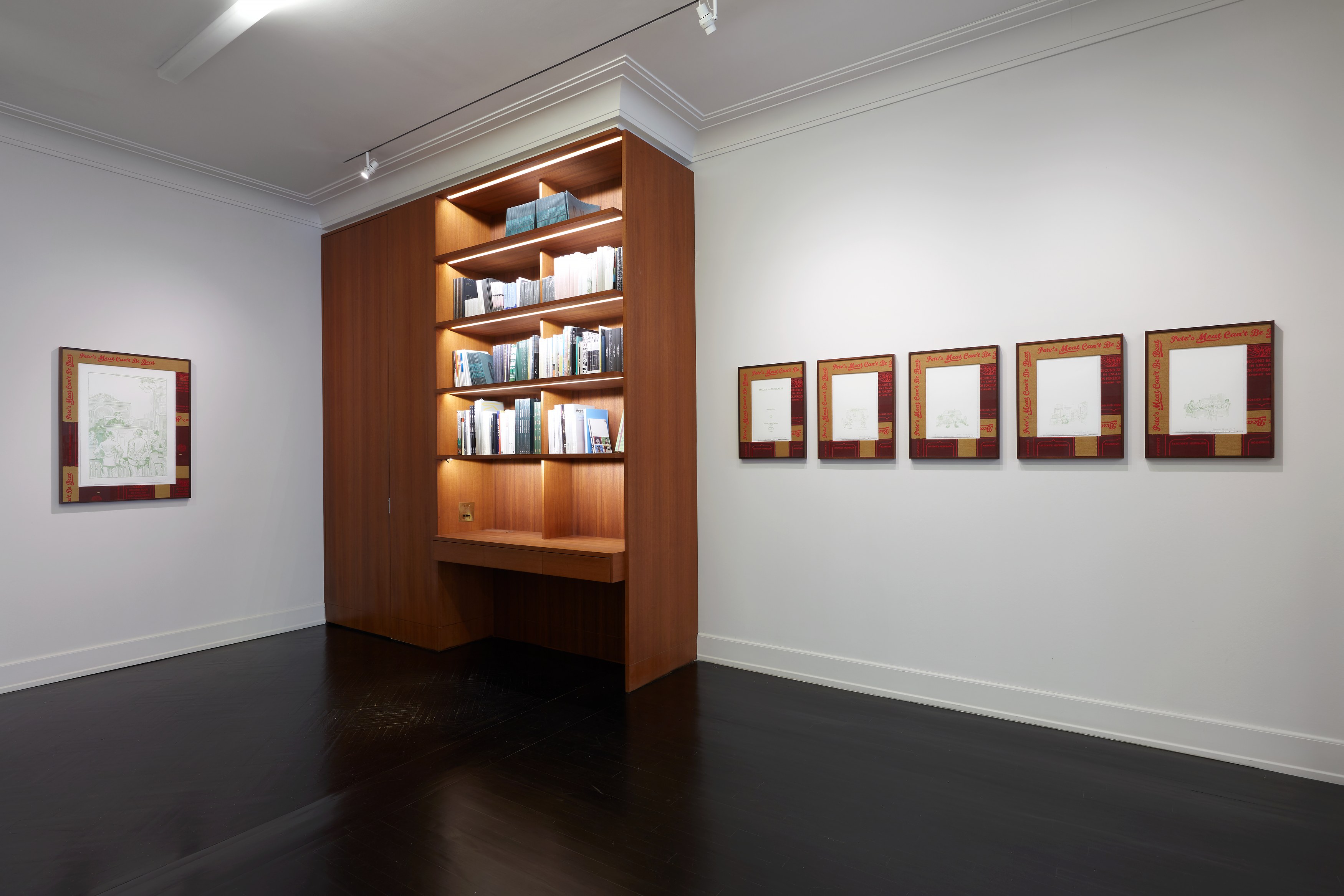 Stephen Prina, English for Foreigners (abridged) at Petzel, photo 13