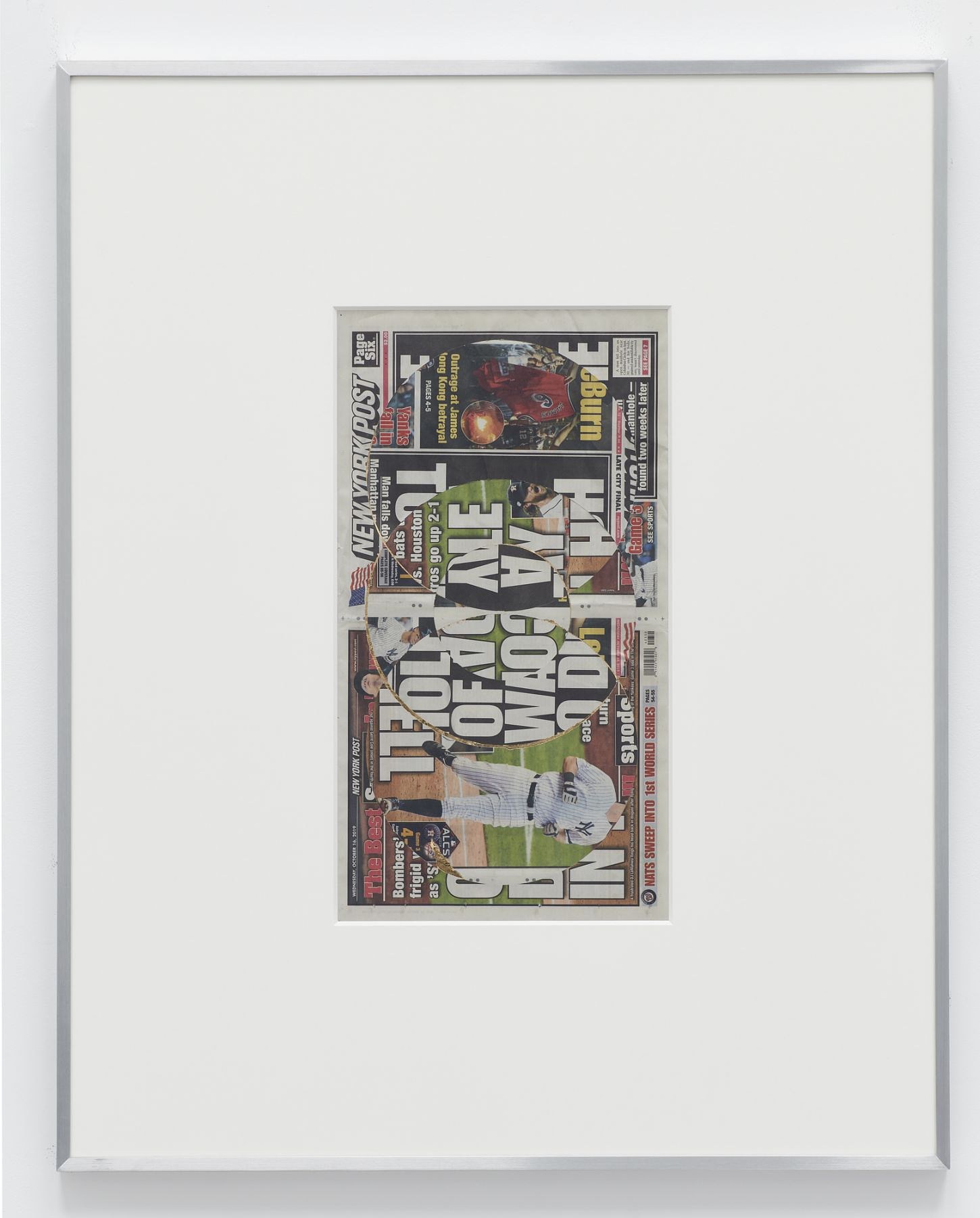 Walead Beshty, Abstract of A Partial Disassembling of an Invention Without a Future: Helter-Skelter and Random Notes in Which the Pulleys and Cogwheels Are Lying Around at Random All Over the Workbench at Petzel, photo 25