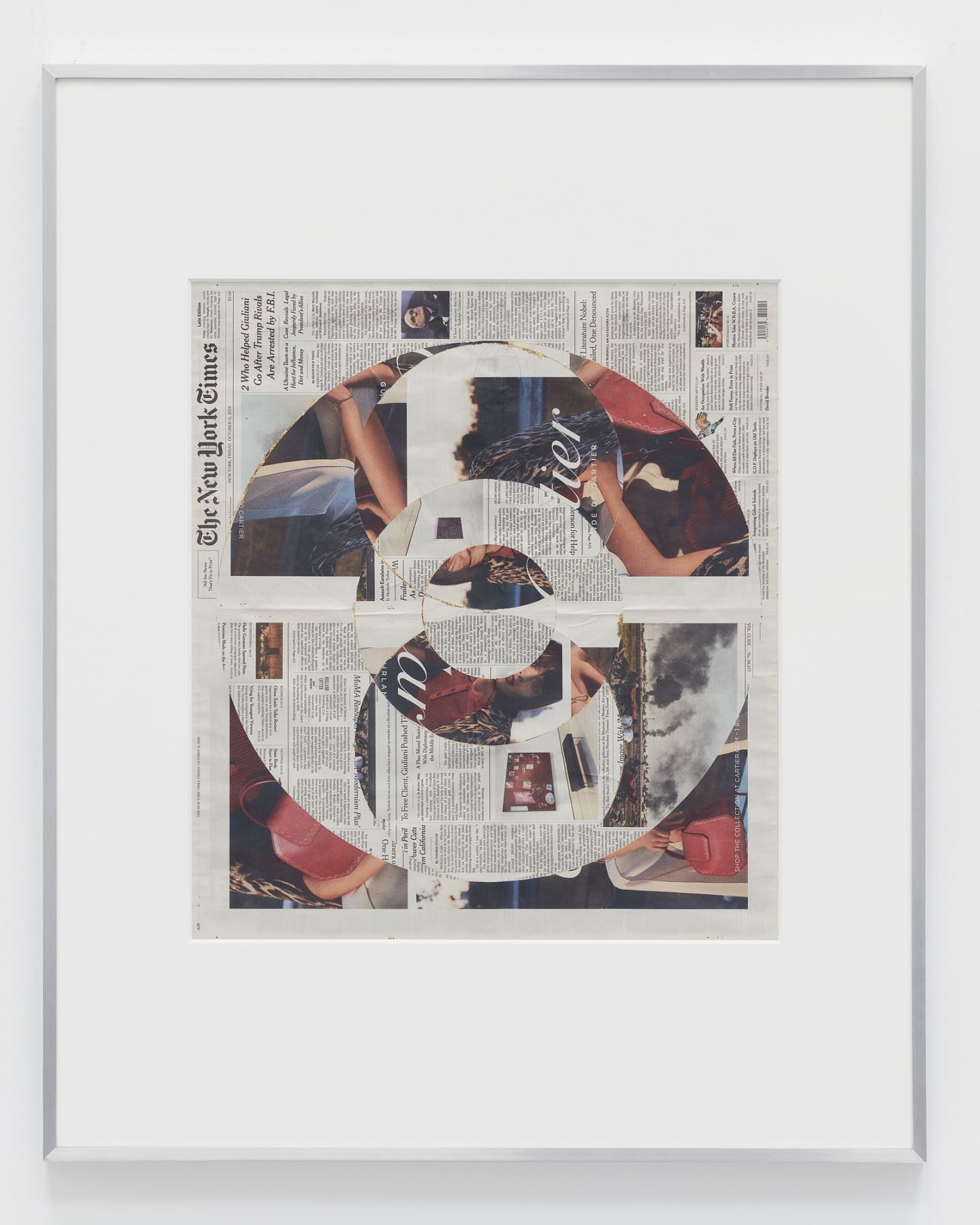 Walead Beshty, Abstract of A Partial Disassembling of an Invention Without a Future: Helter-Skelter and Random Notes in Which the Pulleys and Cogwheels Are Lying Around at Random All Over the Workbench at Petzel, photo 31