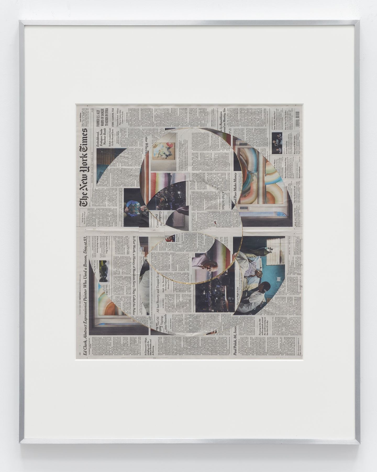 Walead Beshty, Abstract of A Partial Disassembling of an Invention Without a Future: Helter-Skelter and Random Notes in Which the Pulleys and Cogwheels Are Lying Around at Random All Over the Workbench at Petzel, photo 32