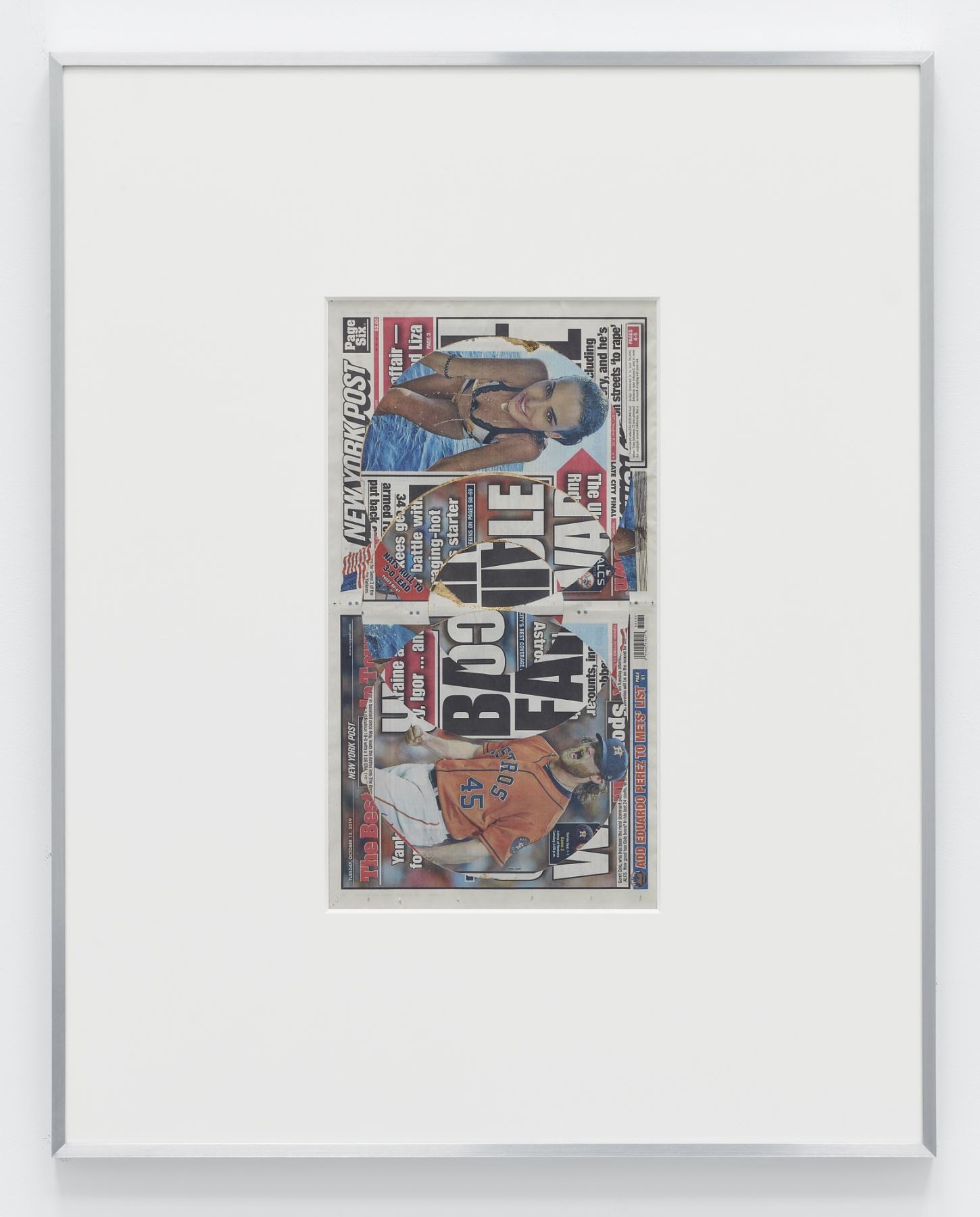 Walead Beshty, Abstract of A Partial Disassembling of an Invention Without a Future: Helter-Skelter and Random Notes in Which the Pulleys and Cogwheels Are Lying Around at Random All Over the Workbench at Petzel, photo 27