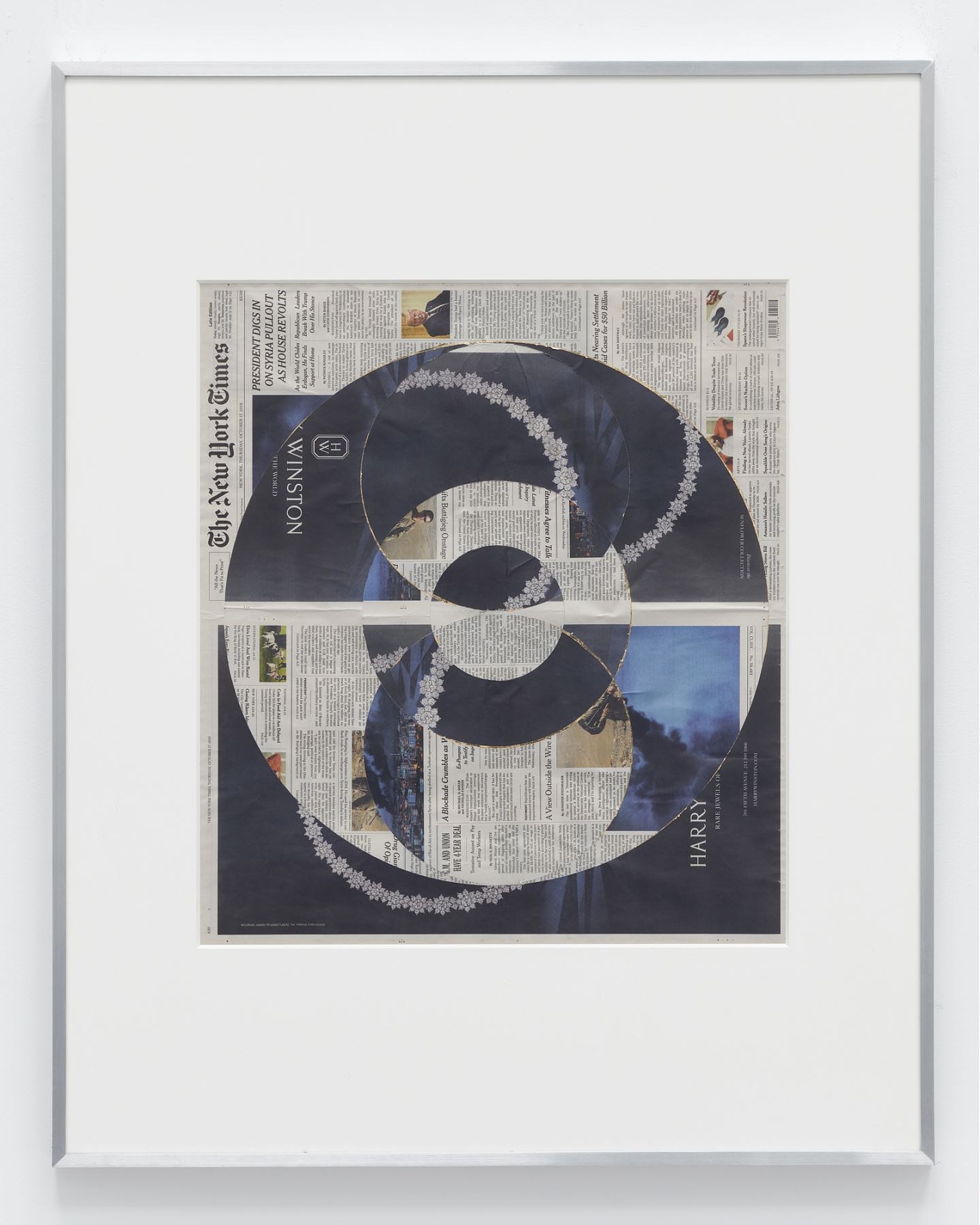 Walead Beshty, Abstract of A Partial Disassembling of an Invention Without a Future: Helter-Skelter and Random Notes in Which the Pulleys and Cogwheels Are Lying Around at Random All Over the Workbench at Petzel, photo 34