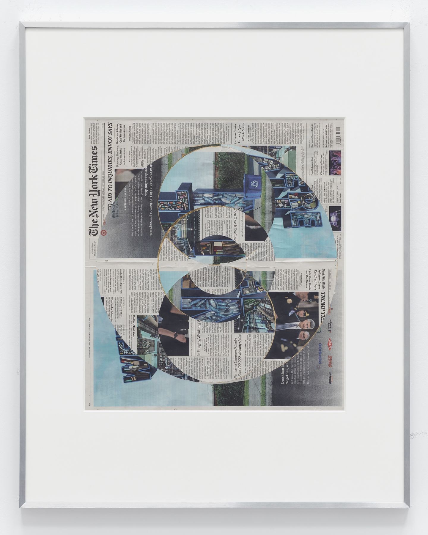 Walead Beshty, Abstract of A Partial Disassembling of an Invention Without a Future: Helter-Skelter and Random Notes in Which the Pulleys and Cogwheels Are Lying Around at Random All Over the Workbench at Petzel, photo 36