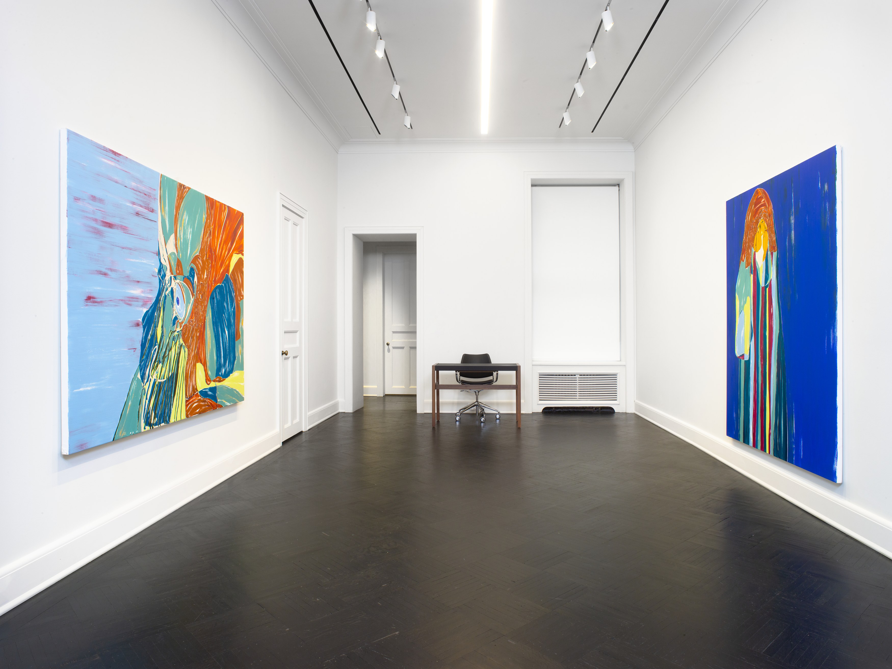 Nicola Tyson, Sense of Self at Petzel, photo 2