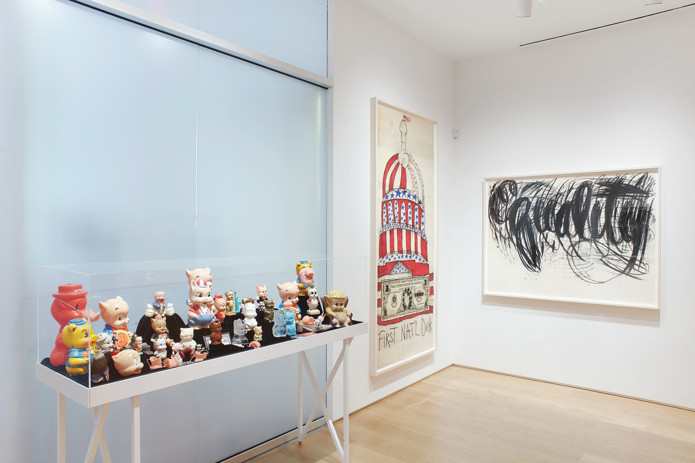 Judith Bernstein, Judith Bernstein: Cabinet of Horrors at The Drawing Center, photo 7