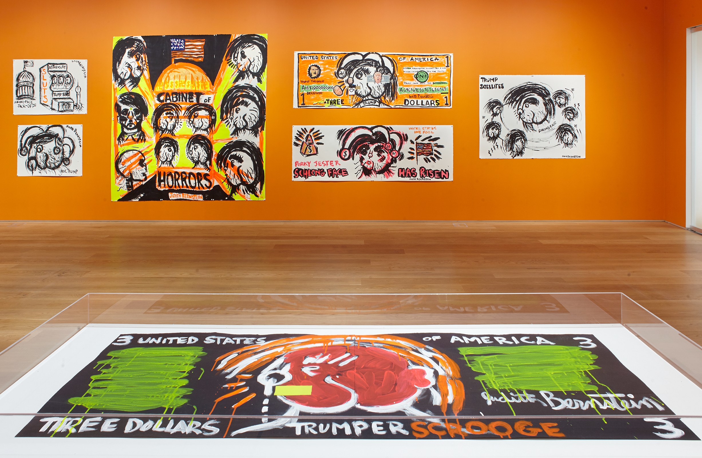 Judith Bernstein, Judith Bernstein: Cabinet of Horrors at The Drawing Center, photo 5