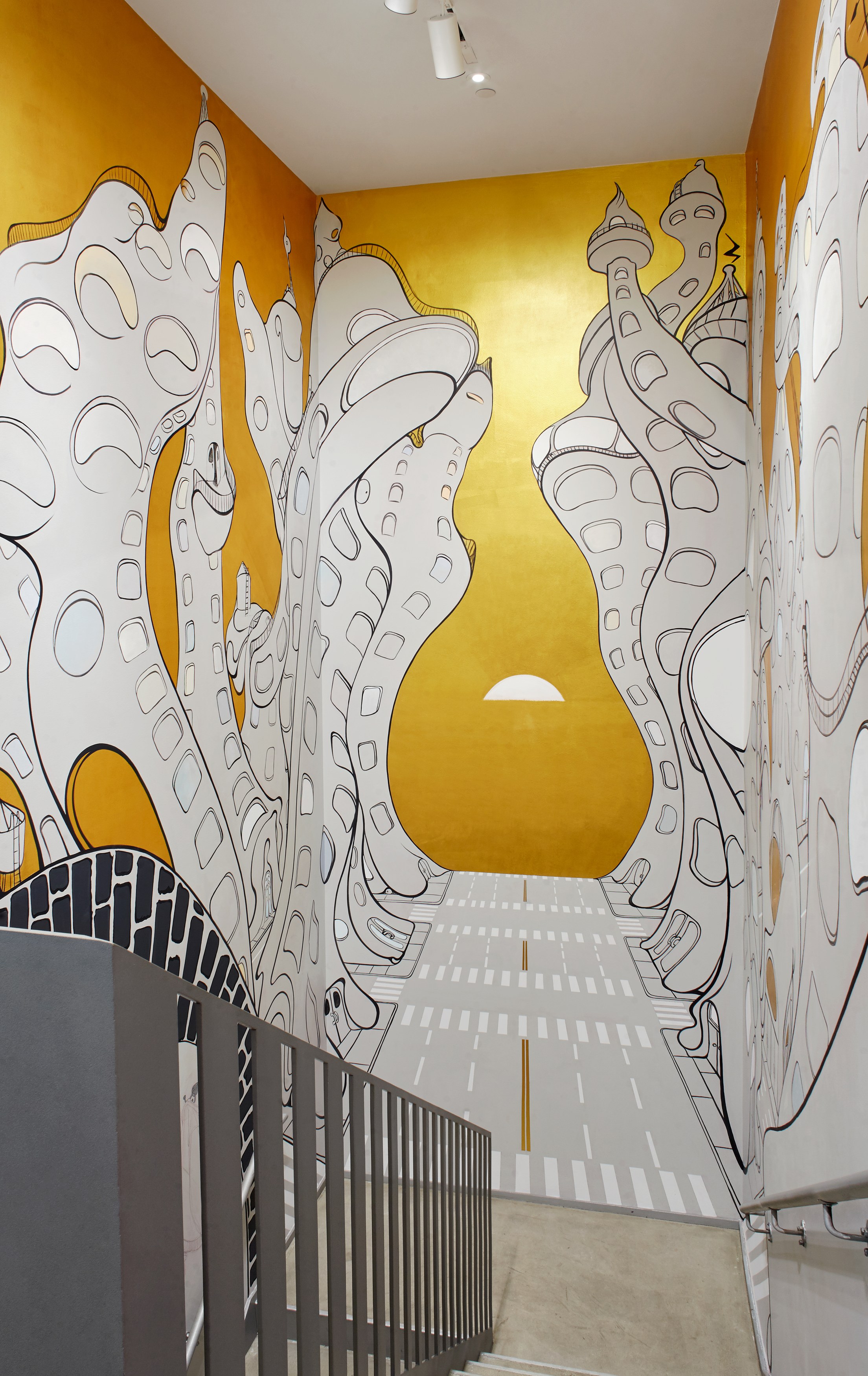 Inka Essenhigh, Inka Essenhigh: Manhattanhenge at The Drawing Center, photo 2