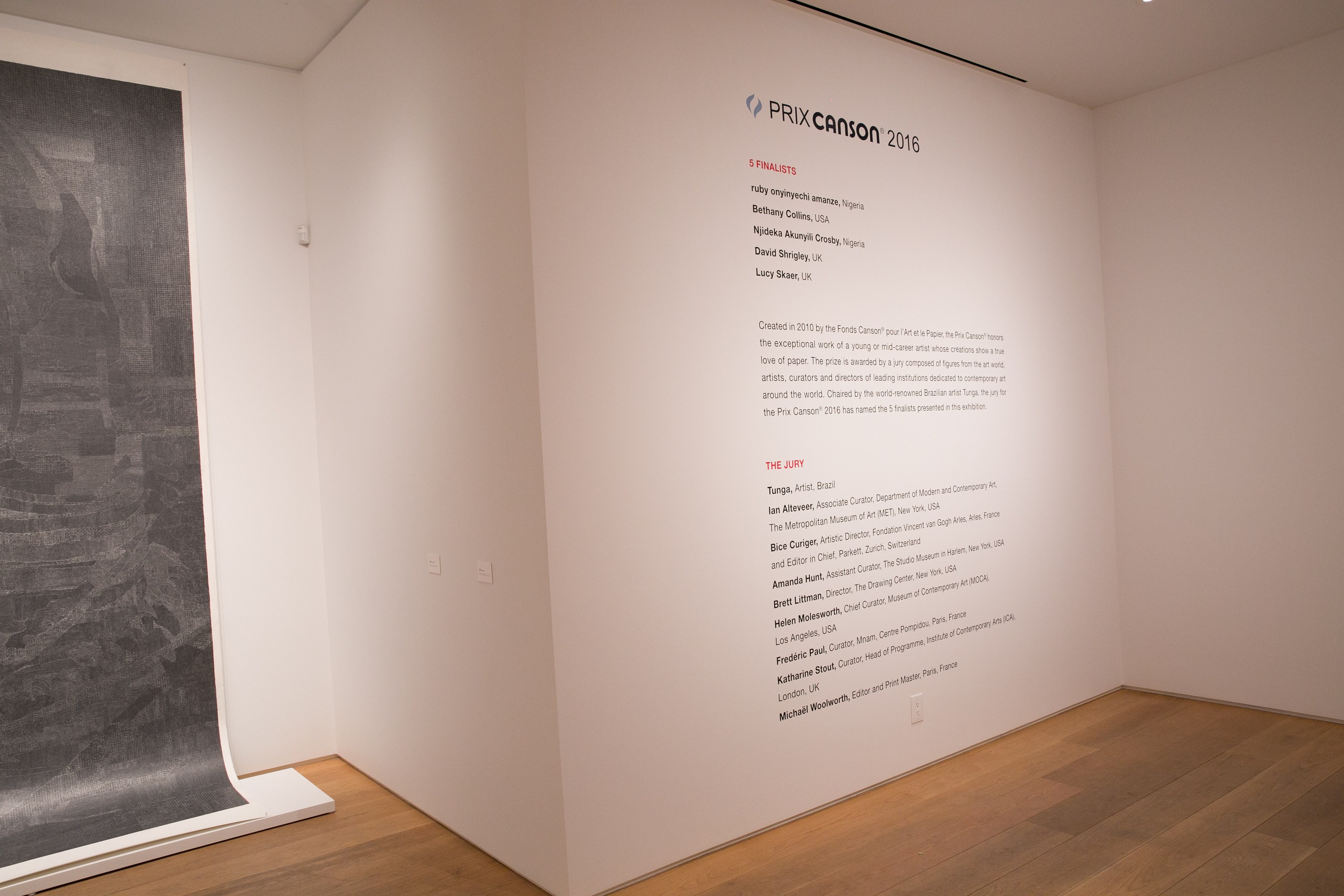 Prix Canson 2016, Prix Canson 2016 at The Drawing Center, photo 25