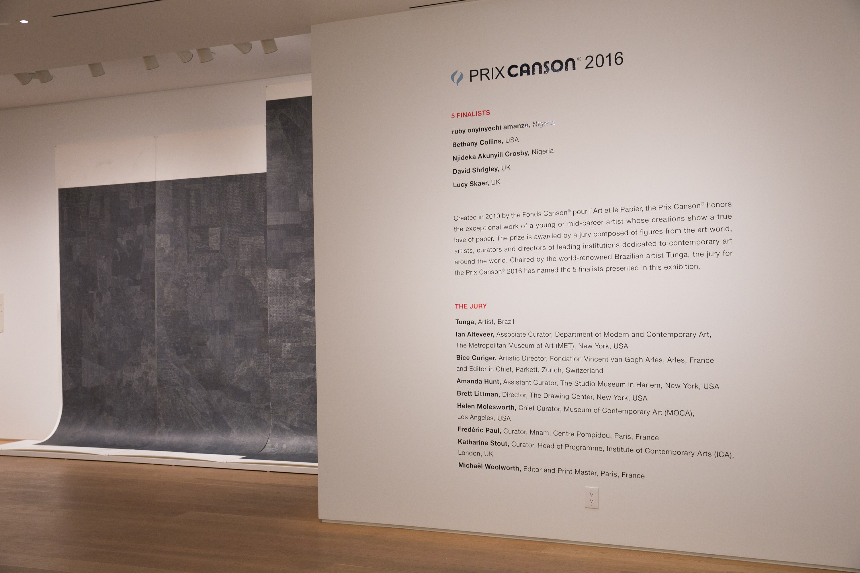 Prix Canson 2016, Prix Canson 2016 at The Drawing Center, photo 24