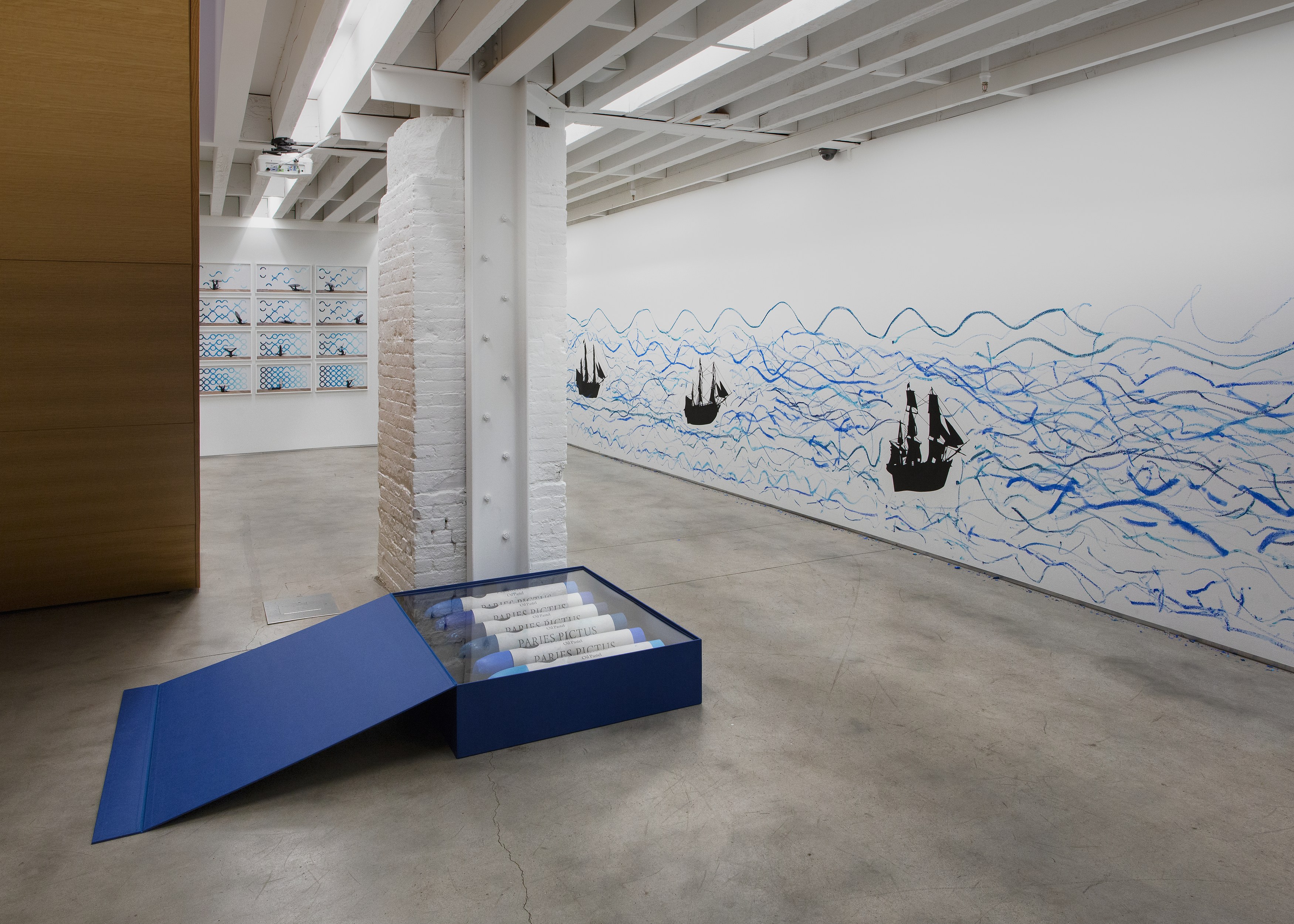 Robin Rhode, Robin Rhode: Drawing Waves at The Drawing Center, photo 4