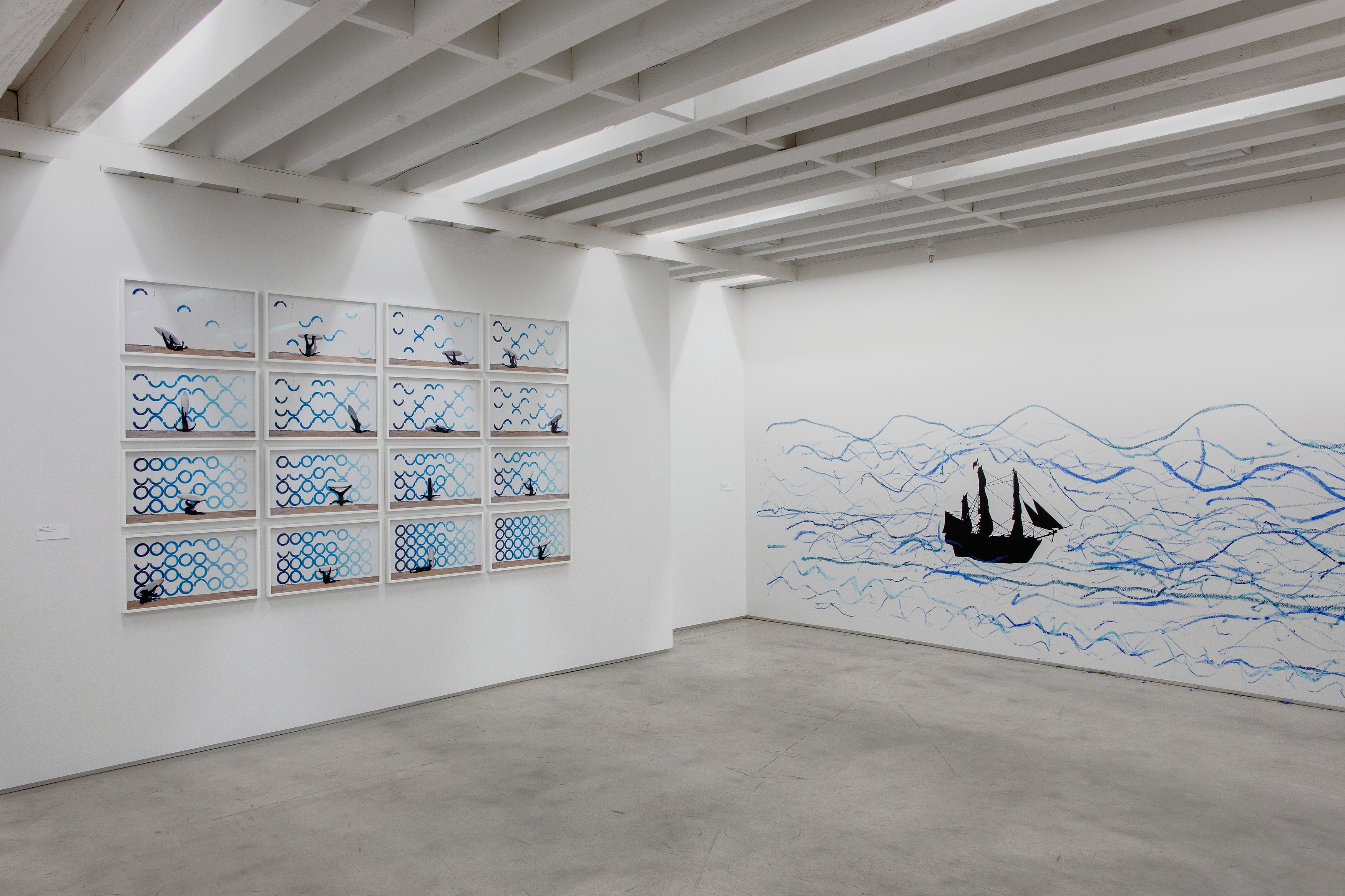 Robin Rhode, Robin Rhode: Drawing Waves at The Drawing Center, photo 2