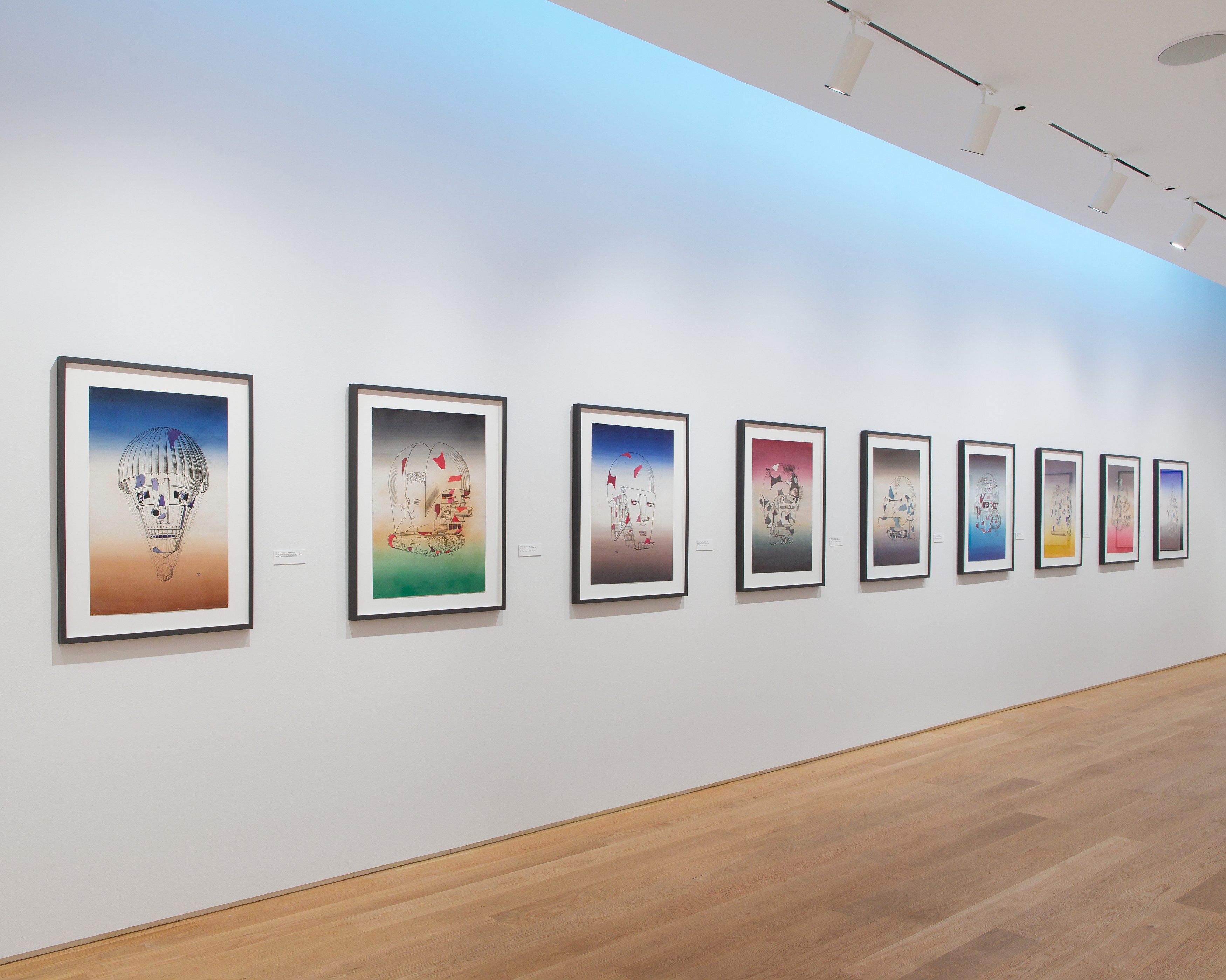 Xanti Schawinsky, Xanti Schawinsky: Head Drawings and Faces of War at The Drawing Center, photo 3