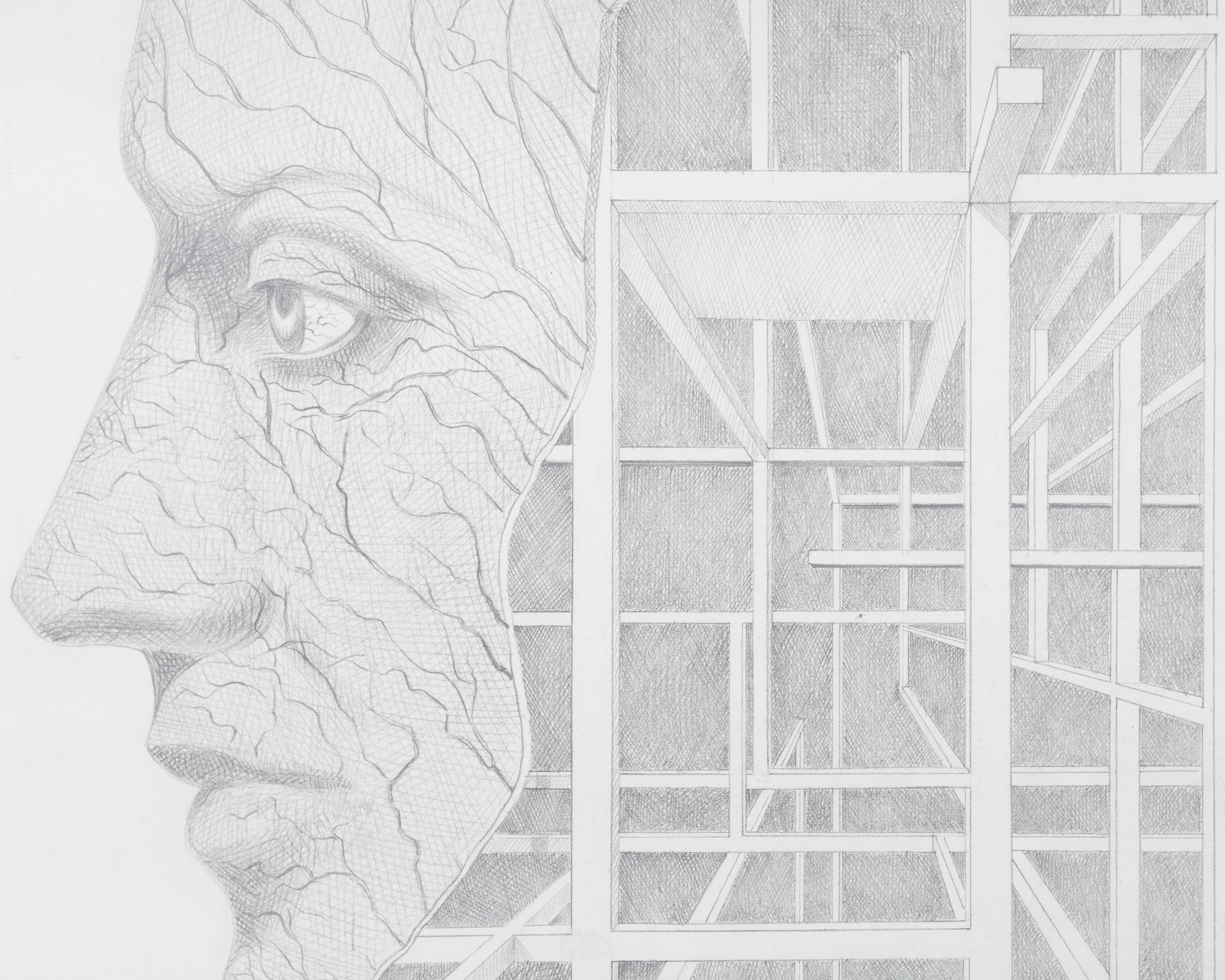 Xanti Schawinsky, Xanti Schawinsky: Head Drawings and Faces of War at The Drawing Center, photo 5