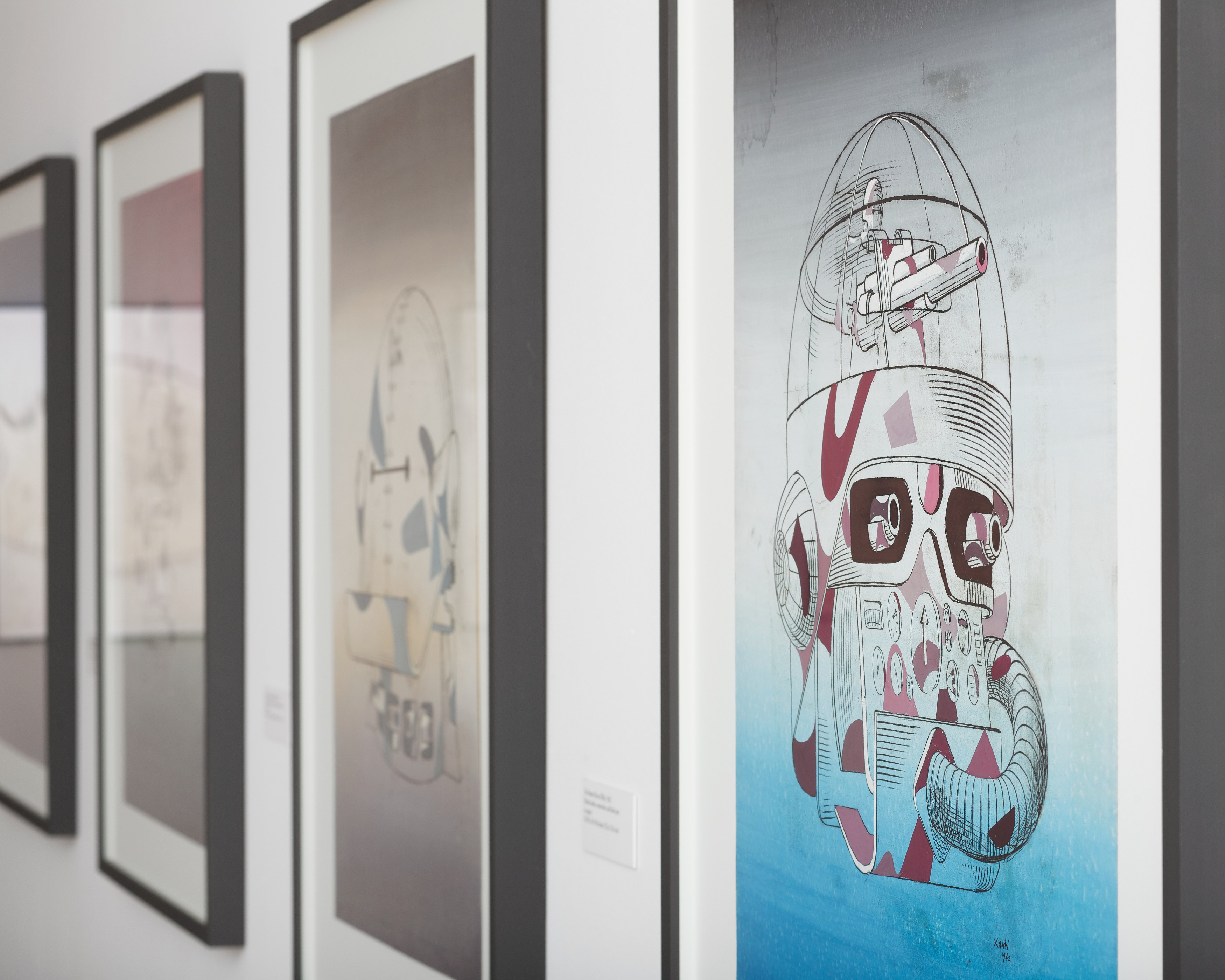 Xanti Schawinsky, Xanti Schawinsky: Head Drawings and Faces of War at The Drawing Center, photo 6