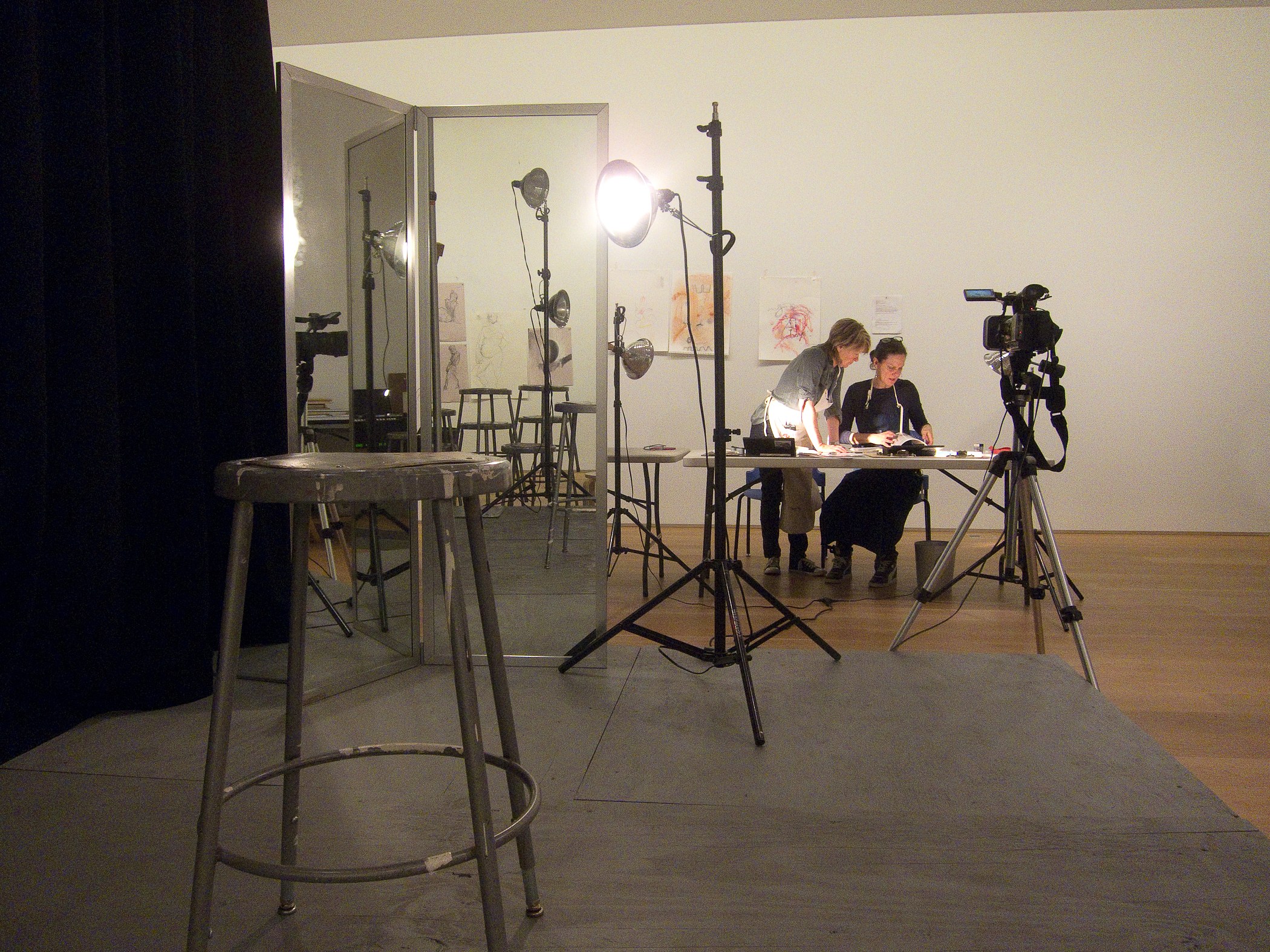 Andrea Bowers, Suzanne Lacy, Andrea Bowers and Suzanne Lacy: Drawing Lessons at The Drawing Center, photo 6