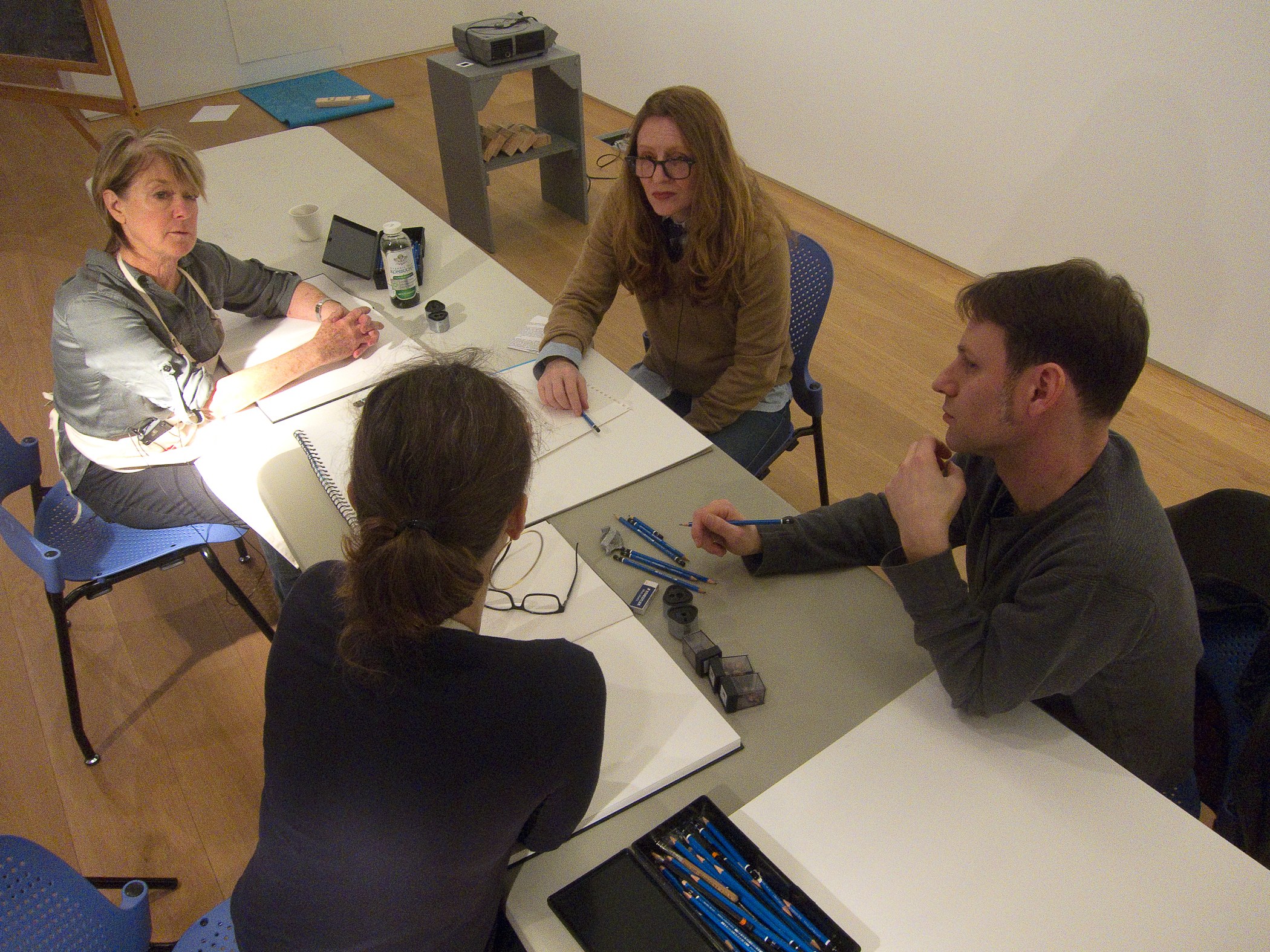 Andrea Bowers, Suzanne Lacy, Andrea Bowers and Suzanne Lacy: Drawing Lessons at The Drawing Center, photo 18