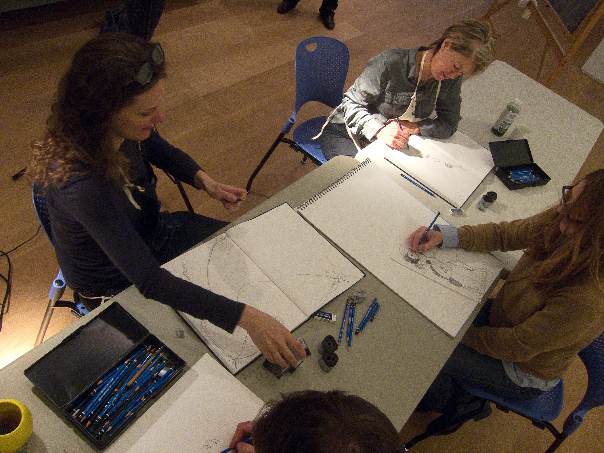 Andrea Bowers, Suzanne Lacy, Andrea Bowers and Suzanne Lacy: Drawing Lessons at The Drawing Center, photo 20