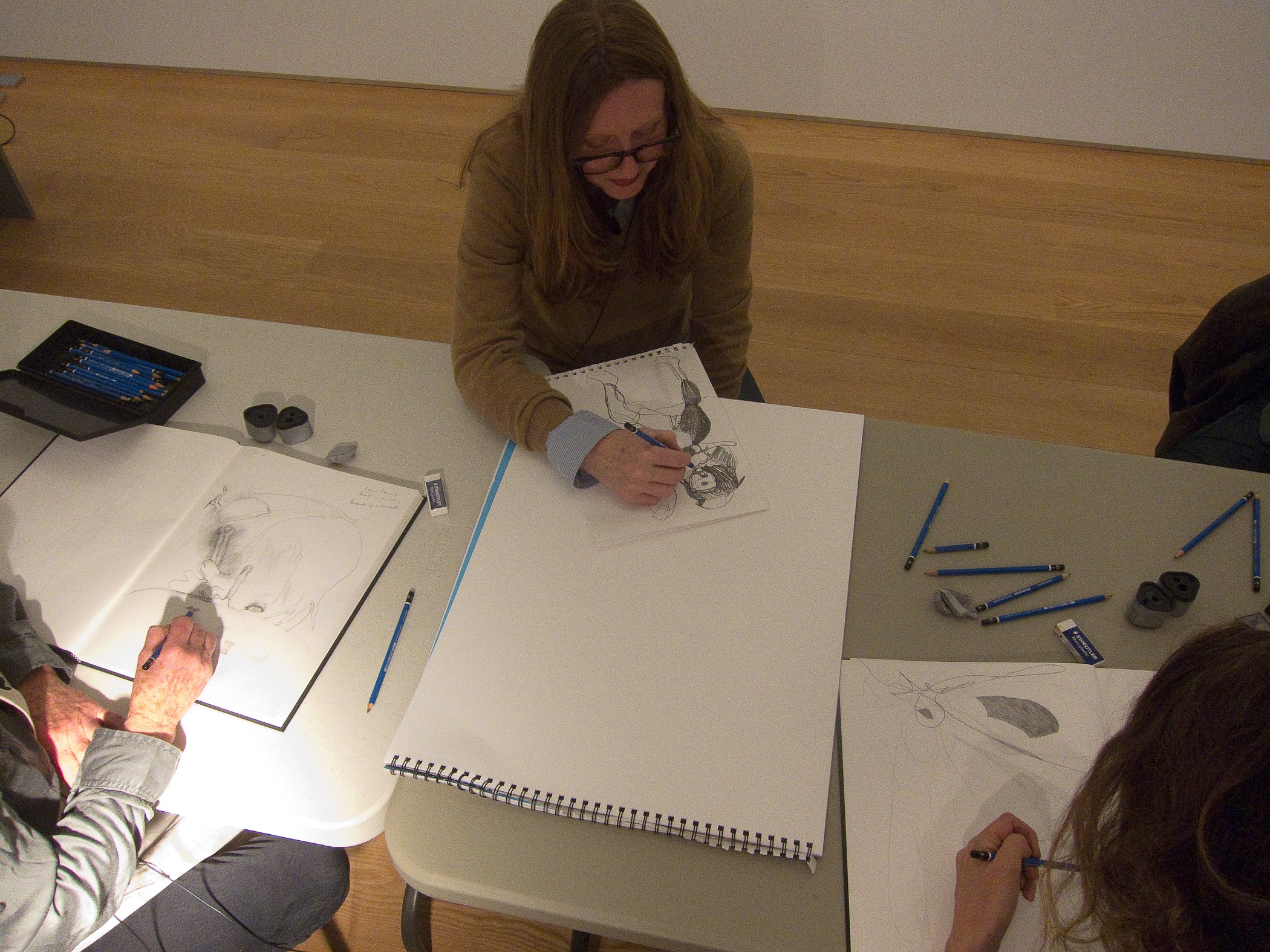 Andrea Bowers, Suzanne Lacy, Andrea Bowers and Suzanne Lacy: Drawing Lessons at The Drawing Center, photo 22